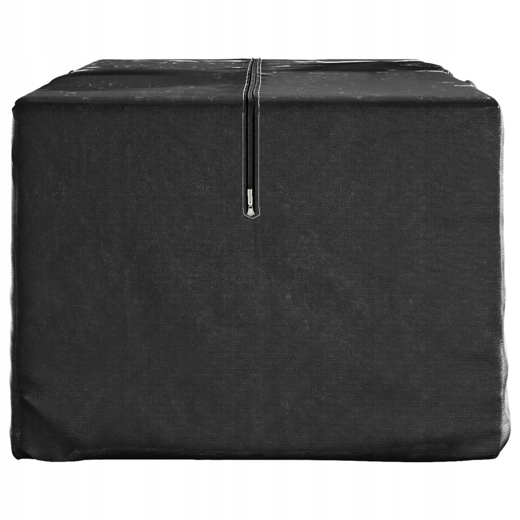 Garden Cushion Bags, 2 Pack, Black, 135x40 Product width 40 cm