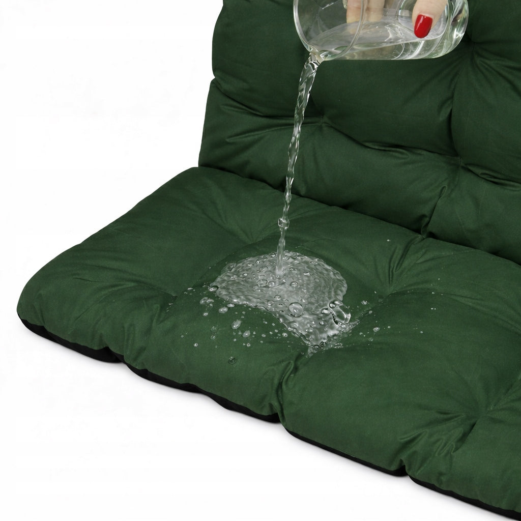 Garden Cushion WATERPROOF Bench Swing Soft 120x60x50 GREEN CIEM Manufacturer code 5903631579783