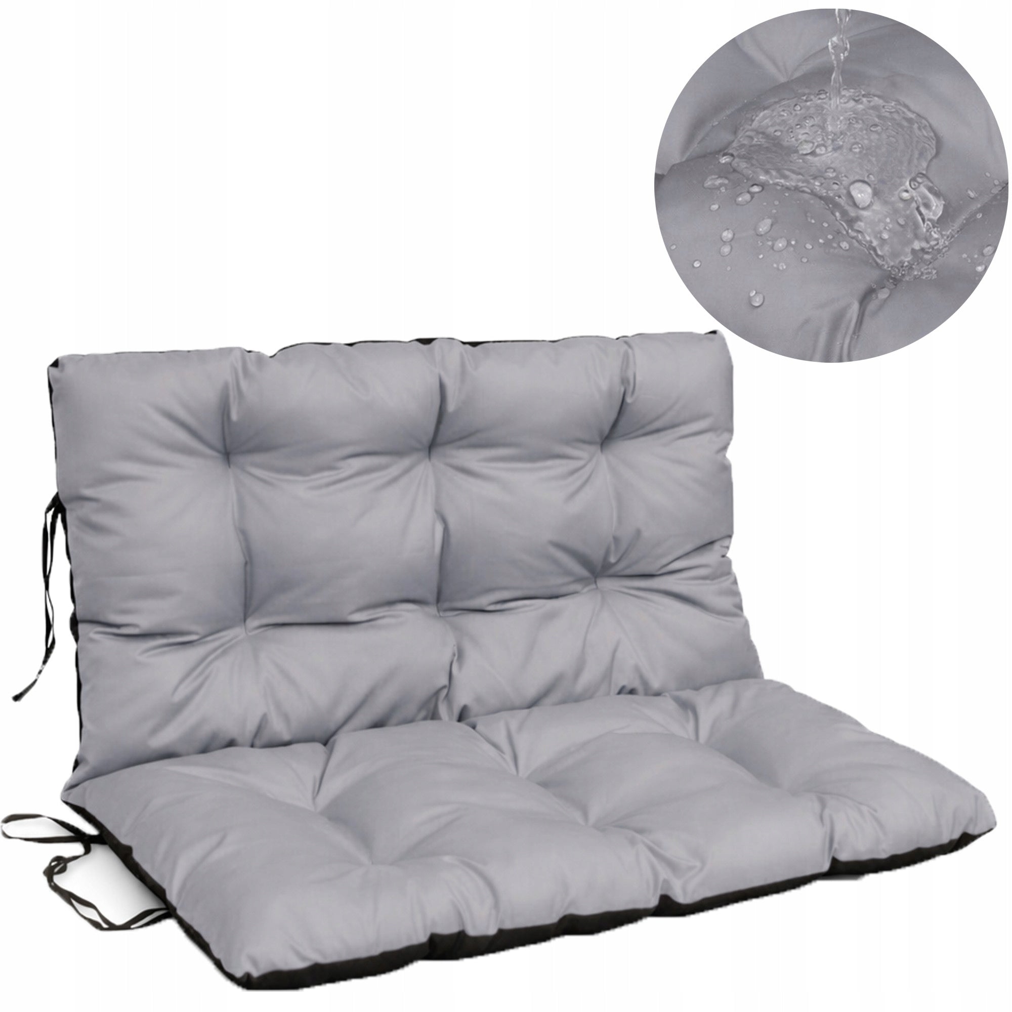 Garden Cushion WATERPROOF Bench Swing Soft Thick 120x60x50 STEEL