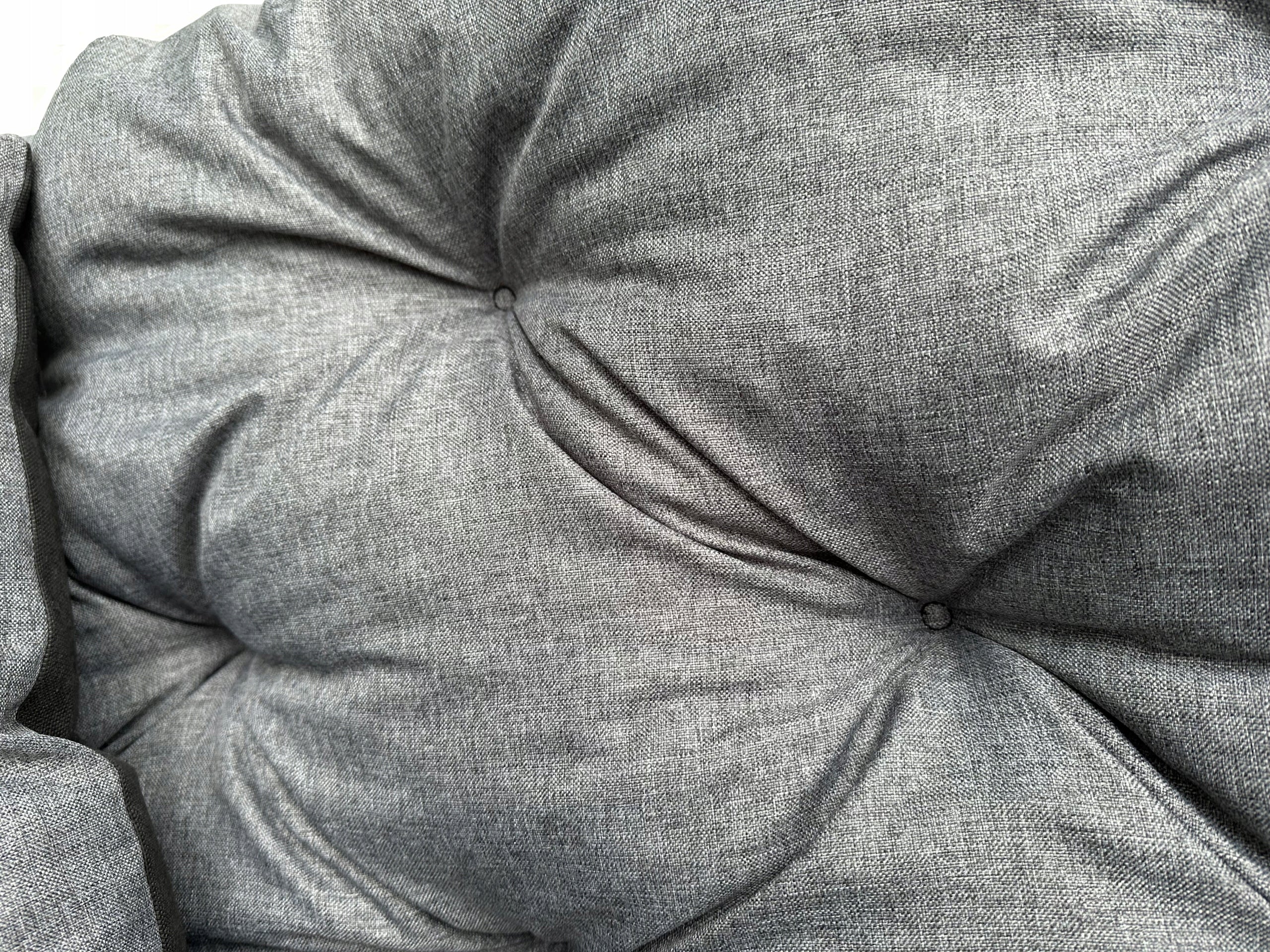 Garden Cushion for Bench Swing 180x60x50 Waterproof Imitation Linen Pillow length 180 cm