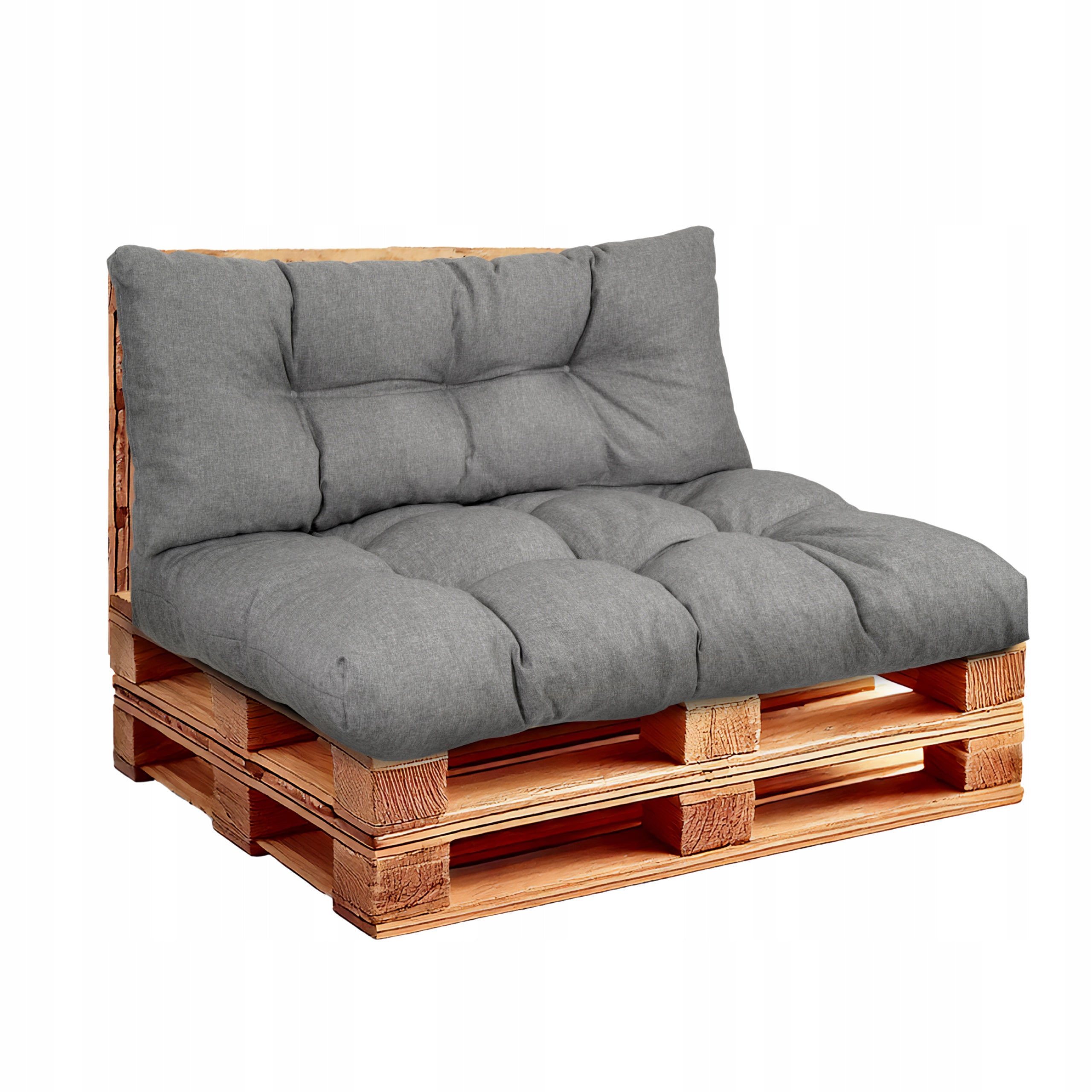 Garden Cushions for Bench Pallet Swing Waterproof 120x80x15 Graphite EAN (GTIN) 5905562281636