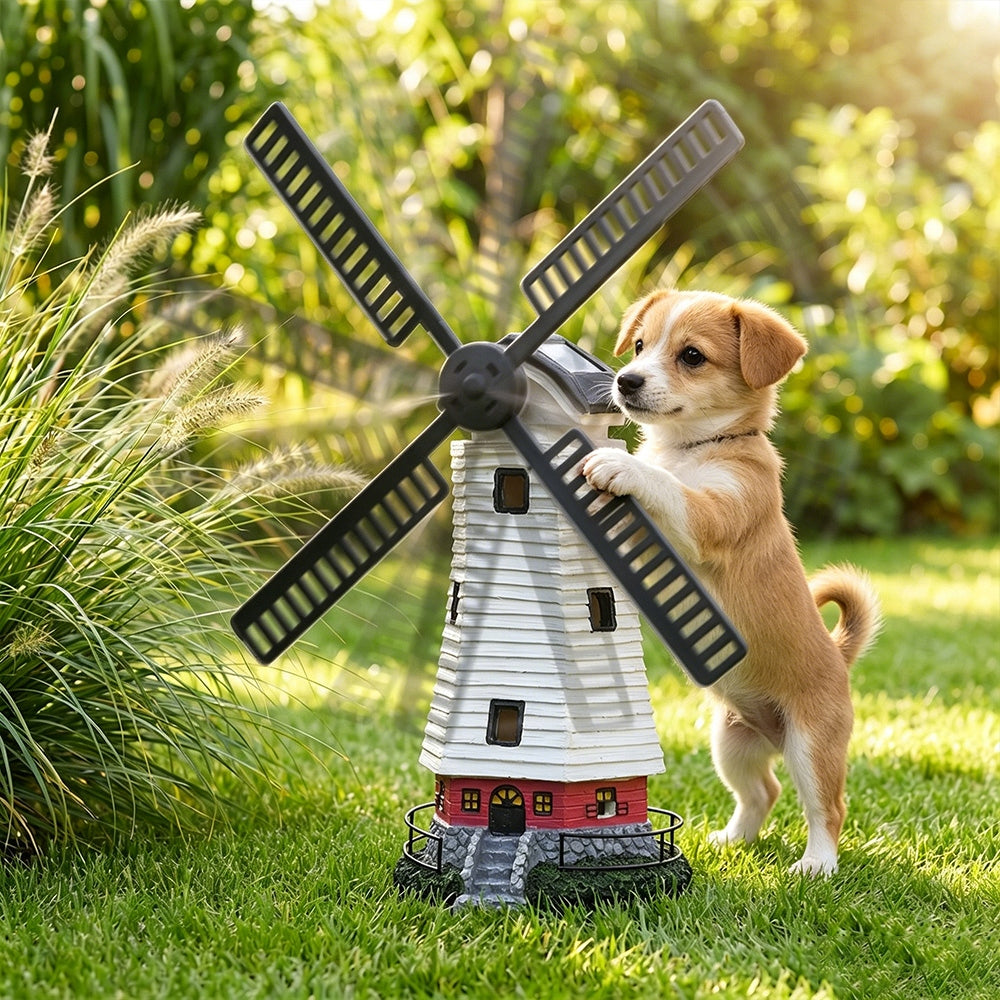 Garden Decoration Light Windmill Solar LED with Rotating Blades Outdoor Manufacturer code HO-0291A1-RG