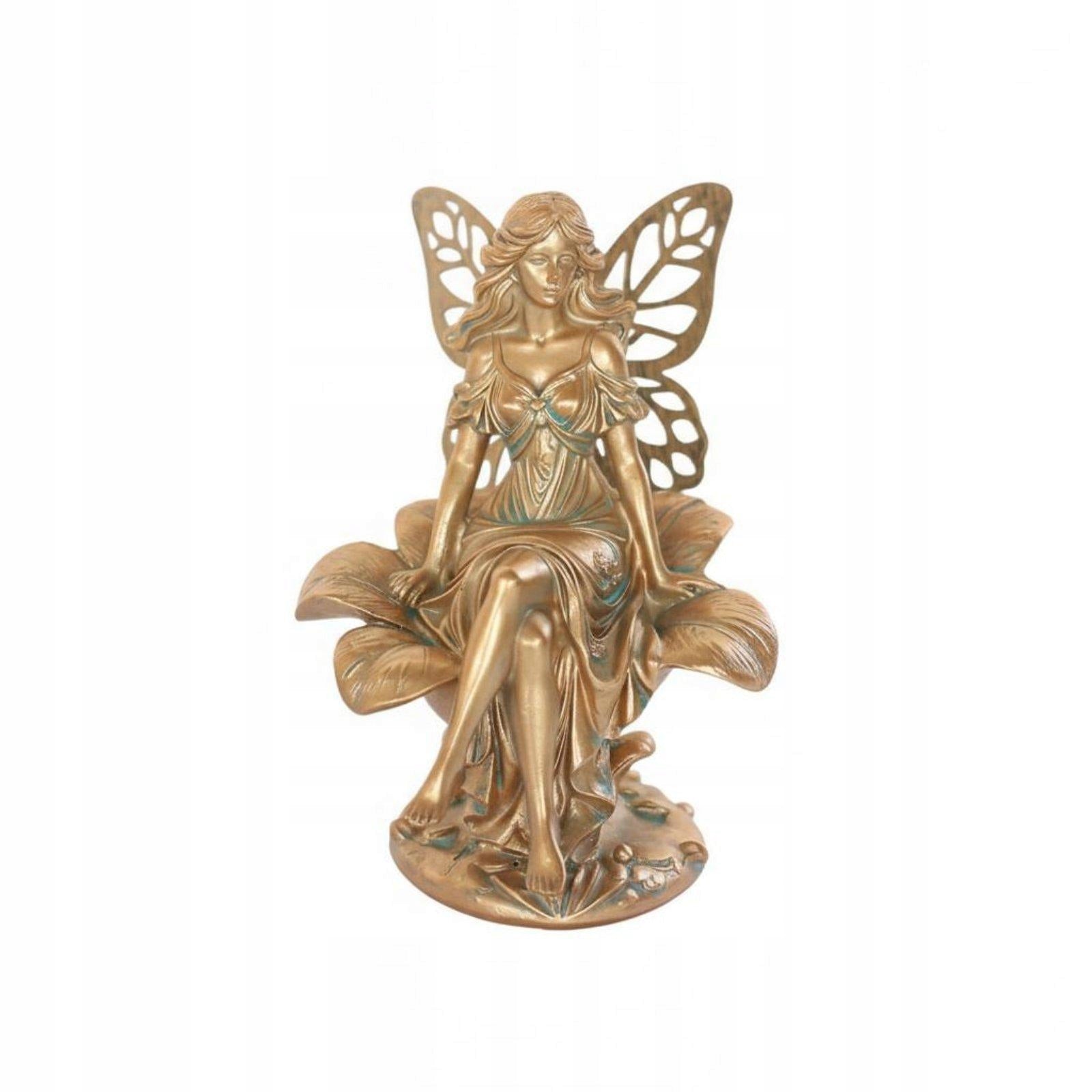 Garden Decoration Sculpture Resin Fairy Statue Vintage Decorative Figurines Manufacturer no brand