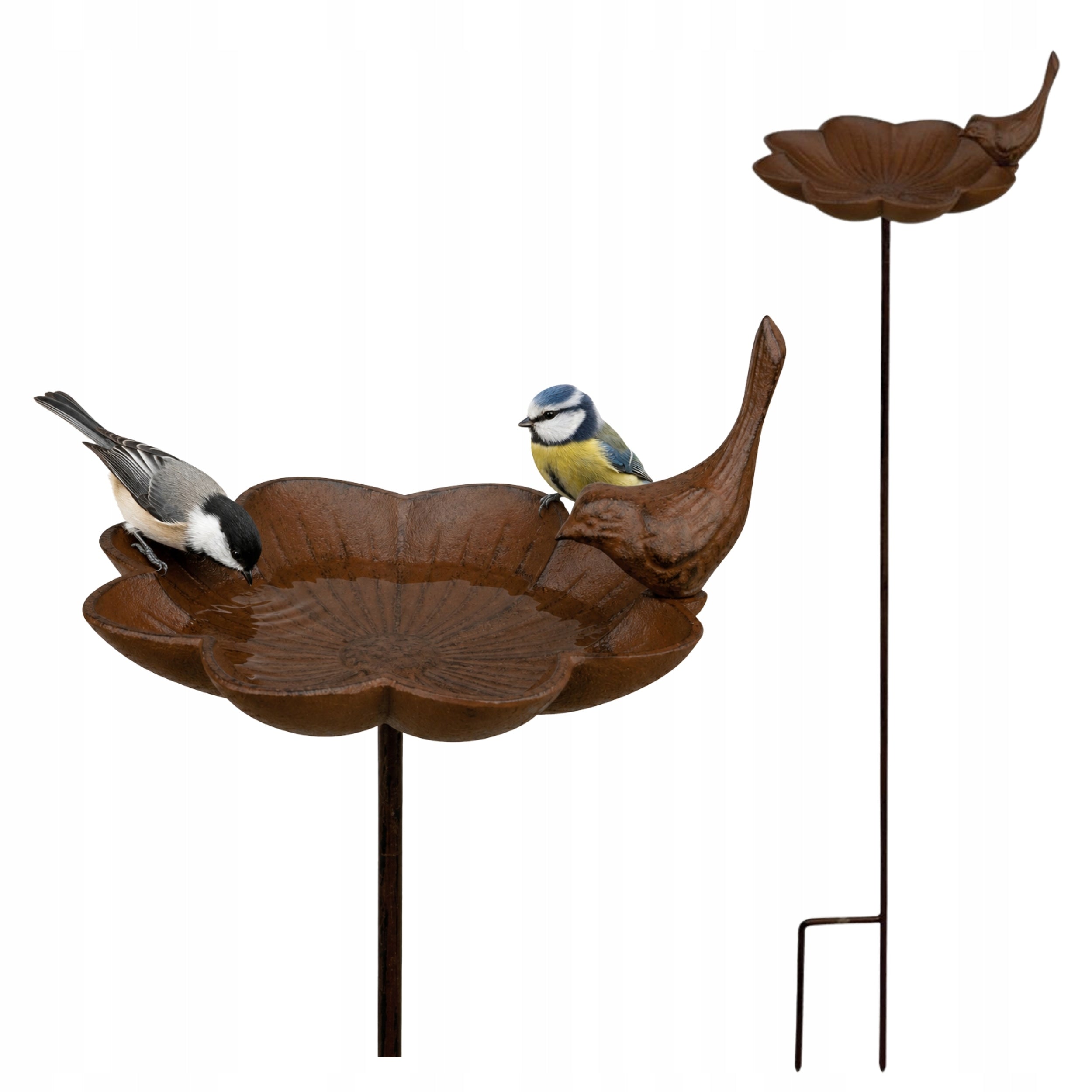Garden Drinker Bird Feeder for Inserting 91cm Retro Grain Drinker