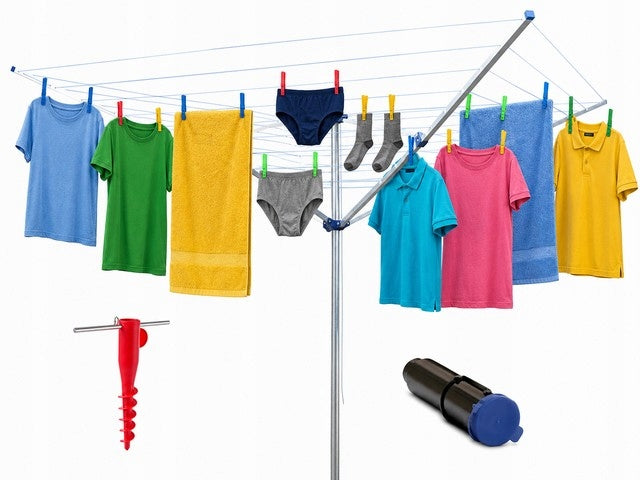 Garden Dryer Jupiter Rotating Laundry Underwear 50m Ideal for Garden