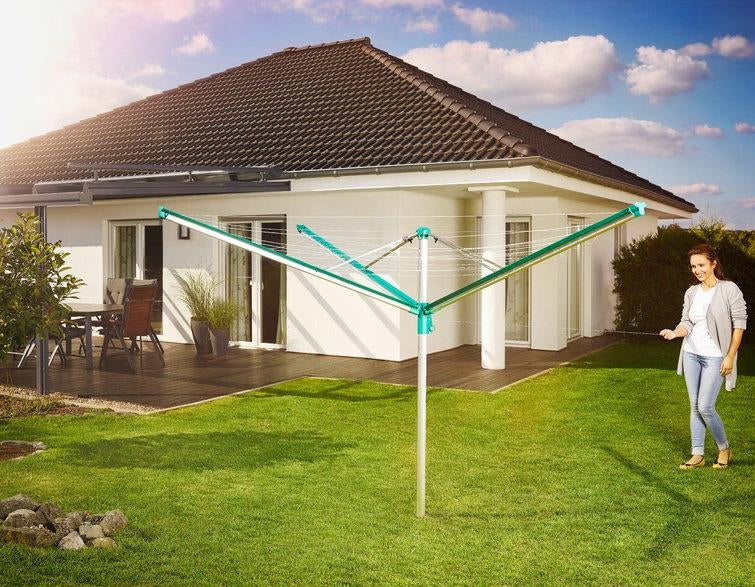 Garden Dryer LEIFHEIT Linomatic 500 Deluxe Cover Brand Leifheit