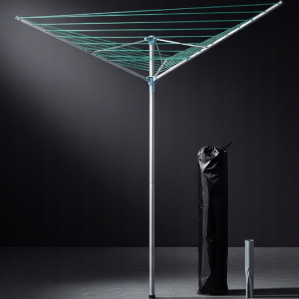 Garden Dryer Rotating 182cm with Anchor and Laundry Cover Underwear Kind Portable