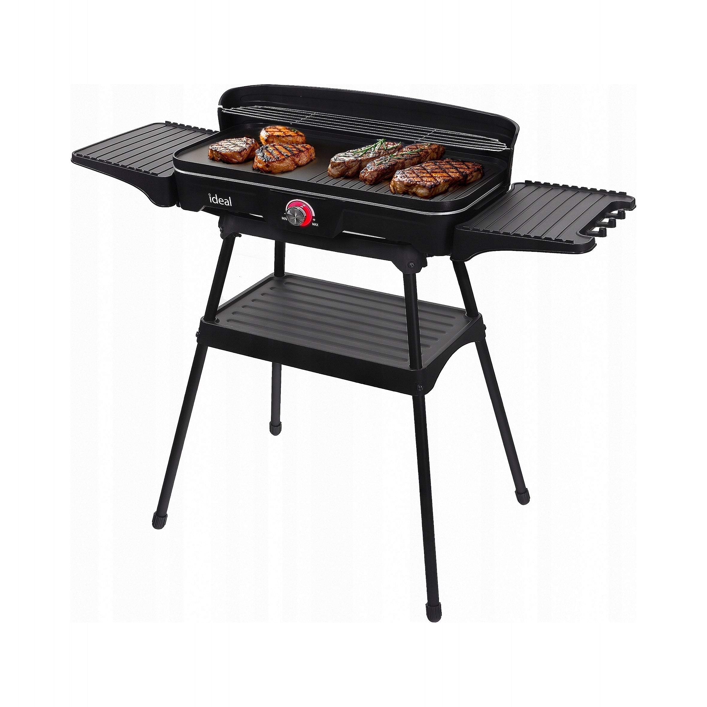 Garden Electric Grill Large 5in1 Standing Table Folding Smokeless IDEAL