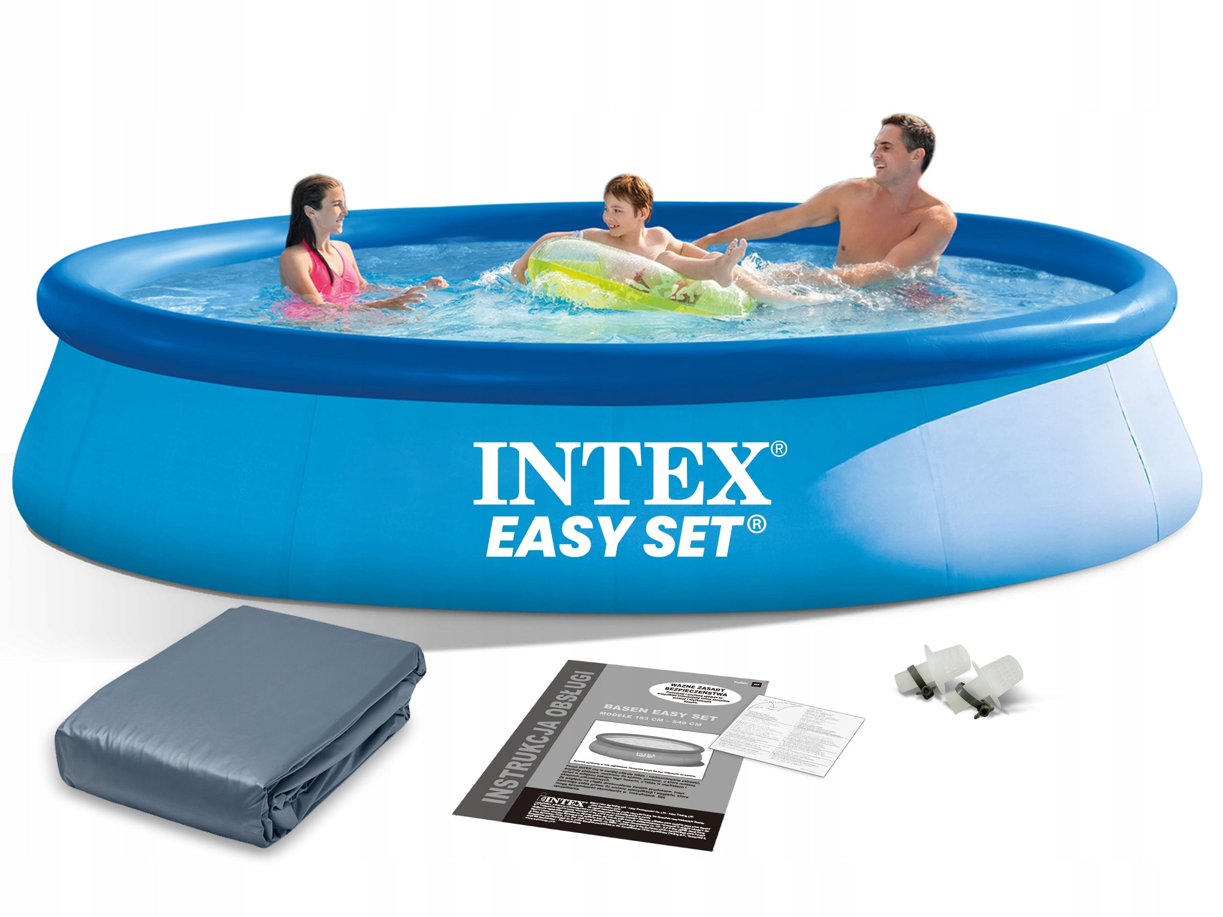 Garden Expansion POOL 396x84cm + Pump Set INTEX 28142
