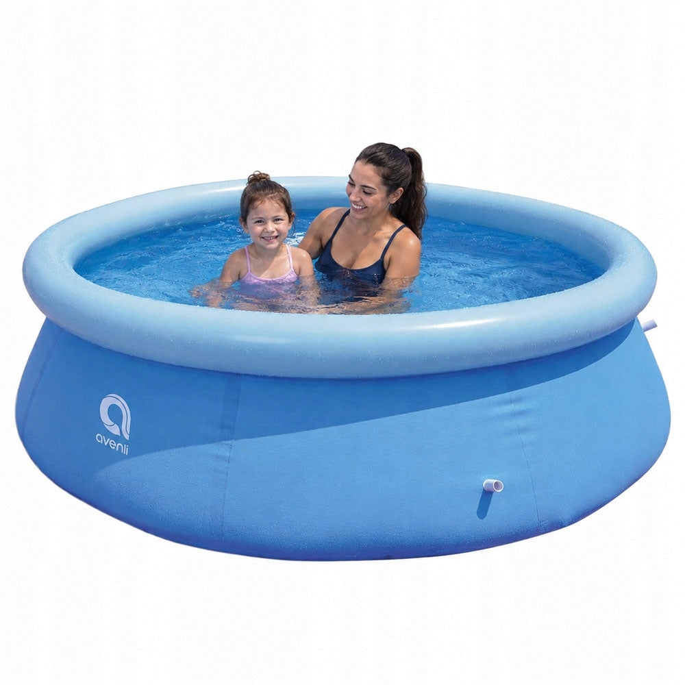 Garden Expansion Pool 240x63cm 2074l PVC Inflatable Flange Avenli