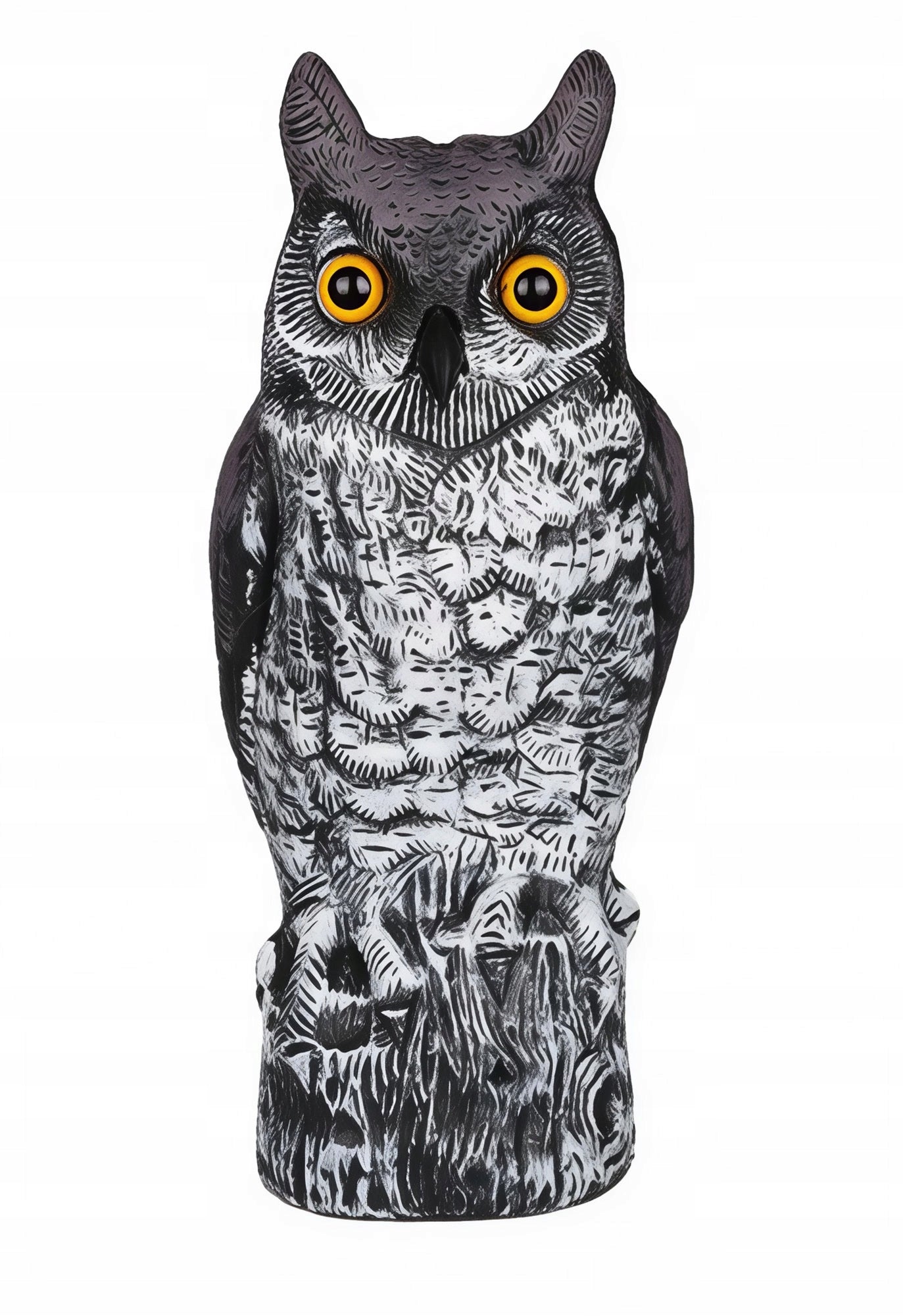 Garden Figurine Owl Realistic Bird Repellent – Owl Uszatk Figurine Manufacturer Rumbigo