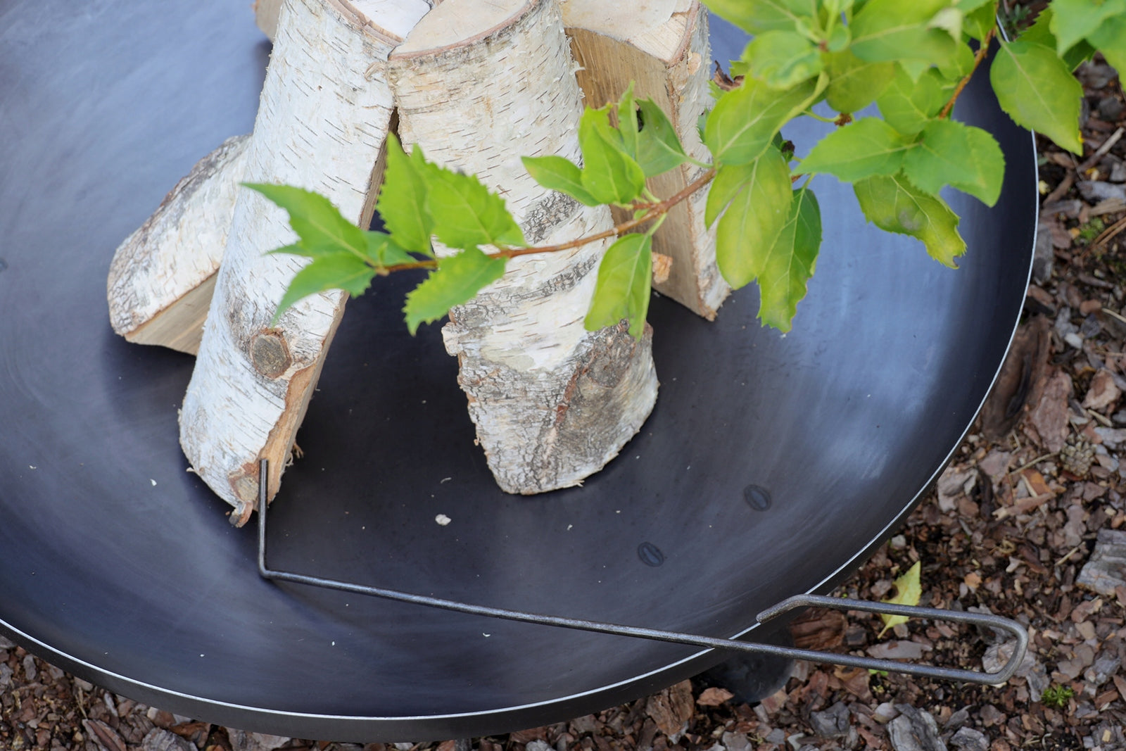 Garden Fireplace Extra Large 100 cm model >MR WOŁODYJOWSKI< + FREEBIE!!! Grate diameter / width 100 cm