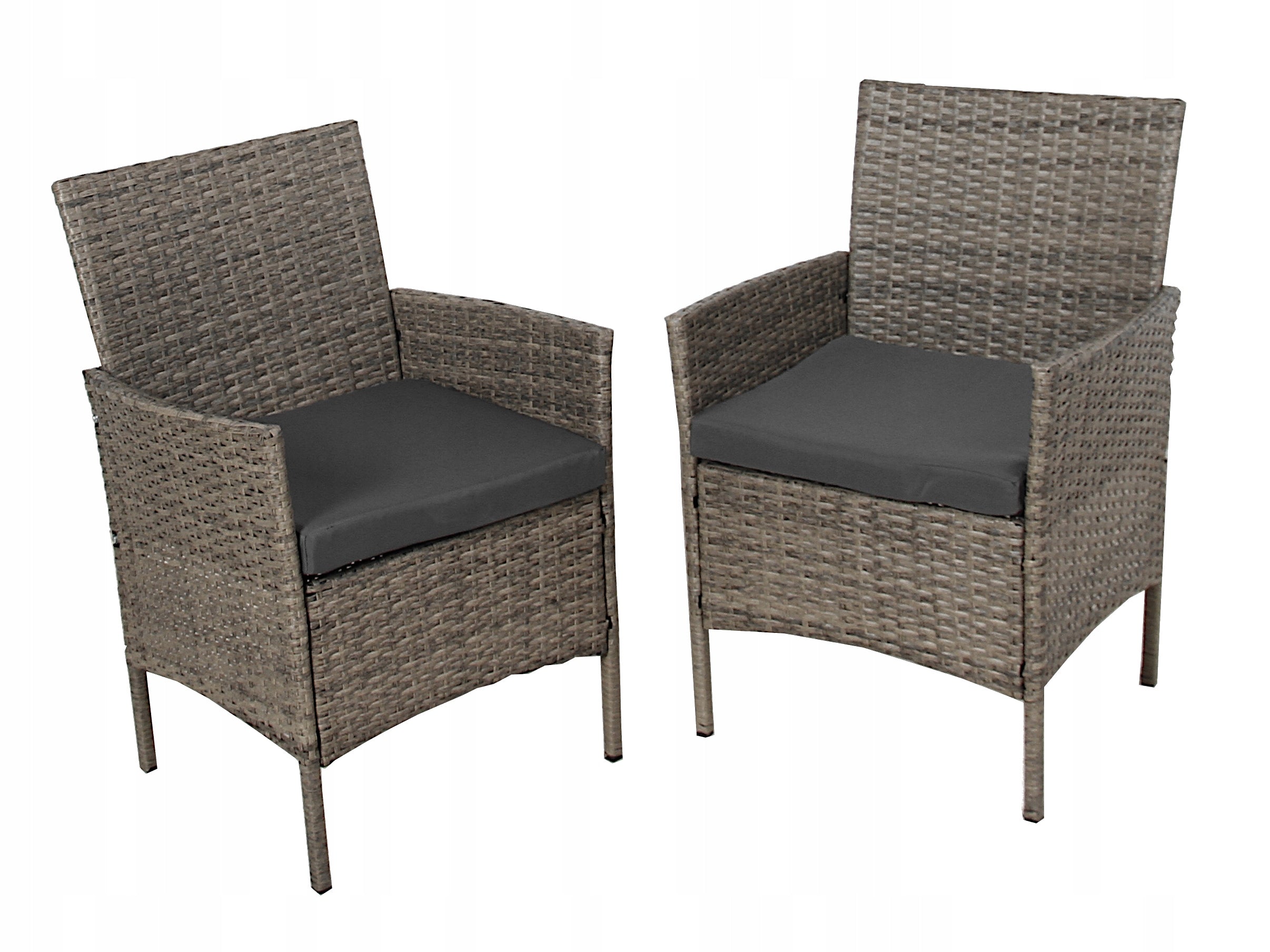 Garden Furniture Balcony Set for Terrace Set Technorattan BODRUM 4os Color gray