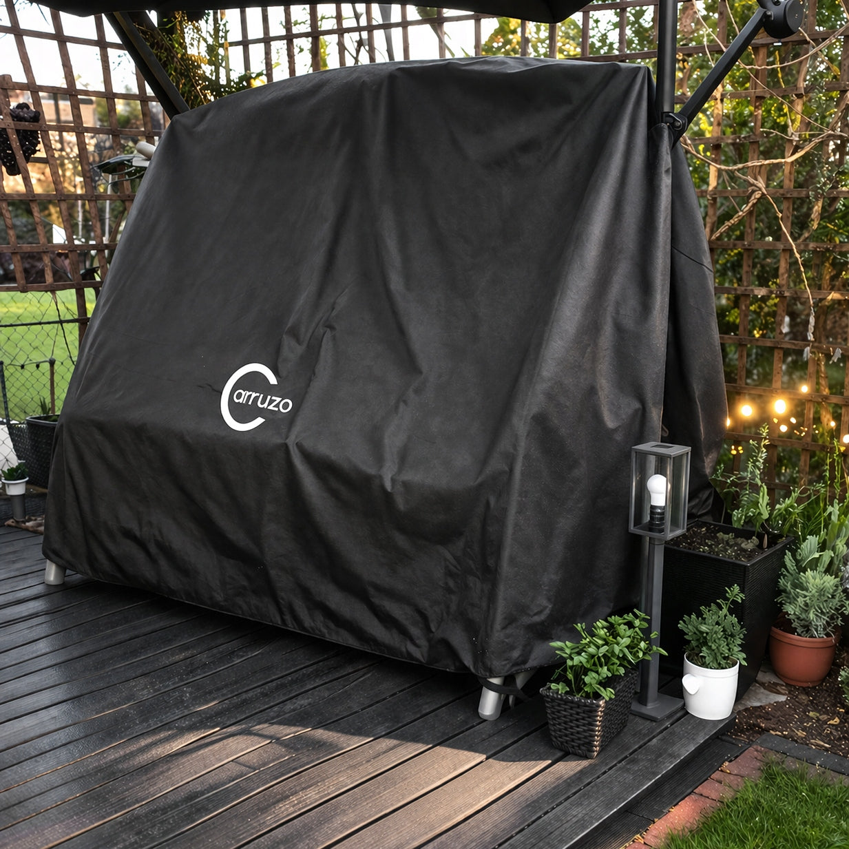 Garden Furniture Cover Waterproof Swing Table Bench 215x150x150 cm Packaging status original