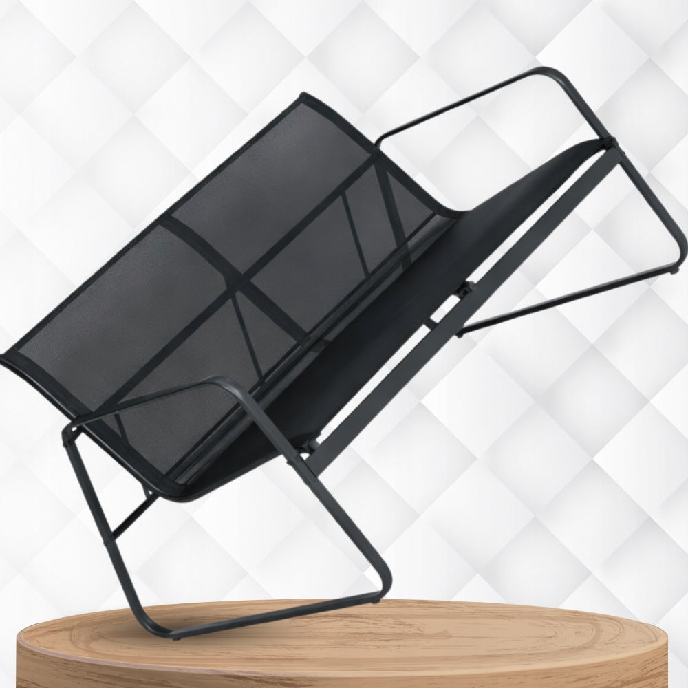 Garden Furniture Set Garden Furniture 4el Black SOFA 2x ARMCHAIR TABLE Color black