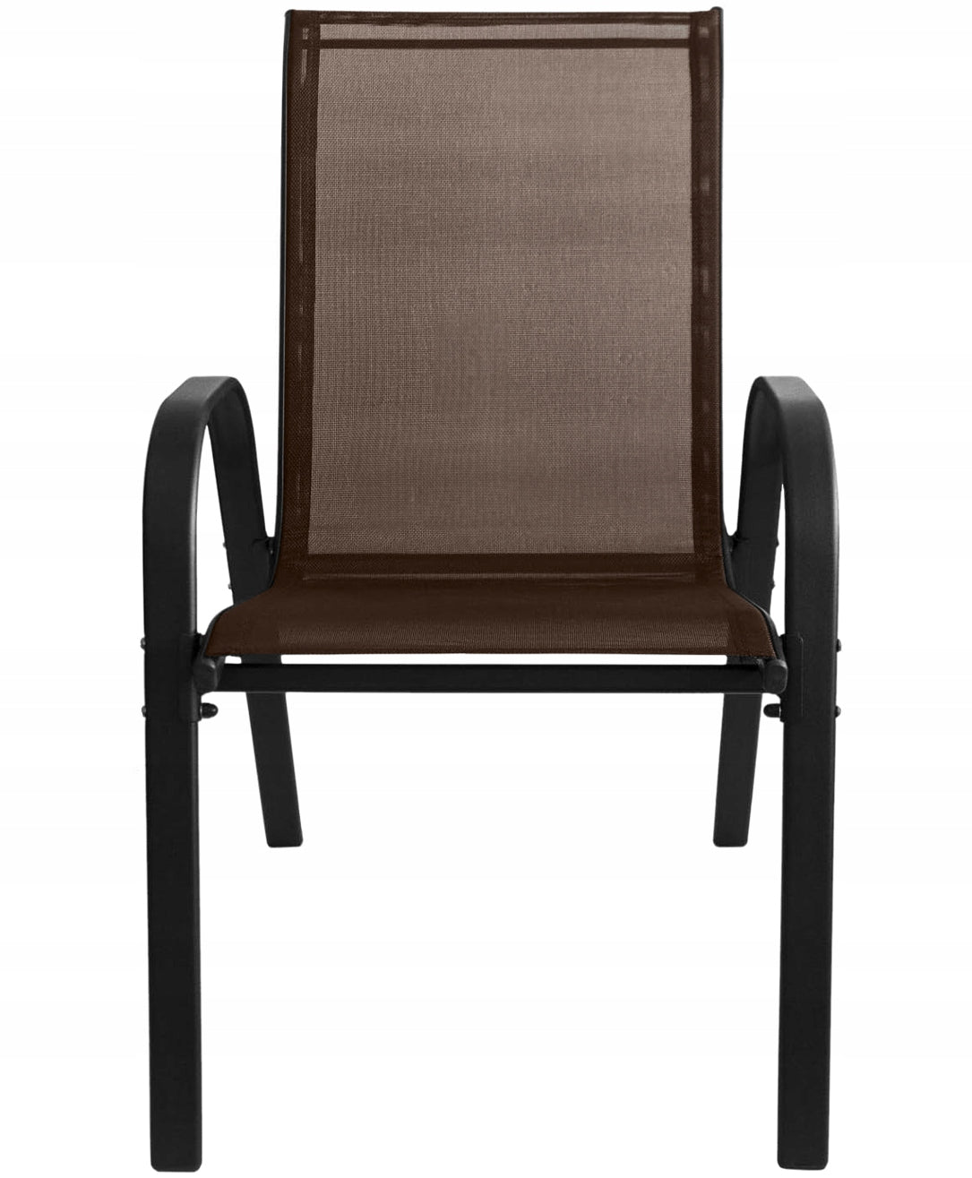 Garden Furniture Set Table with Chairs for Balcony Terrace 4 Chairs Brown Main material metal