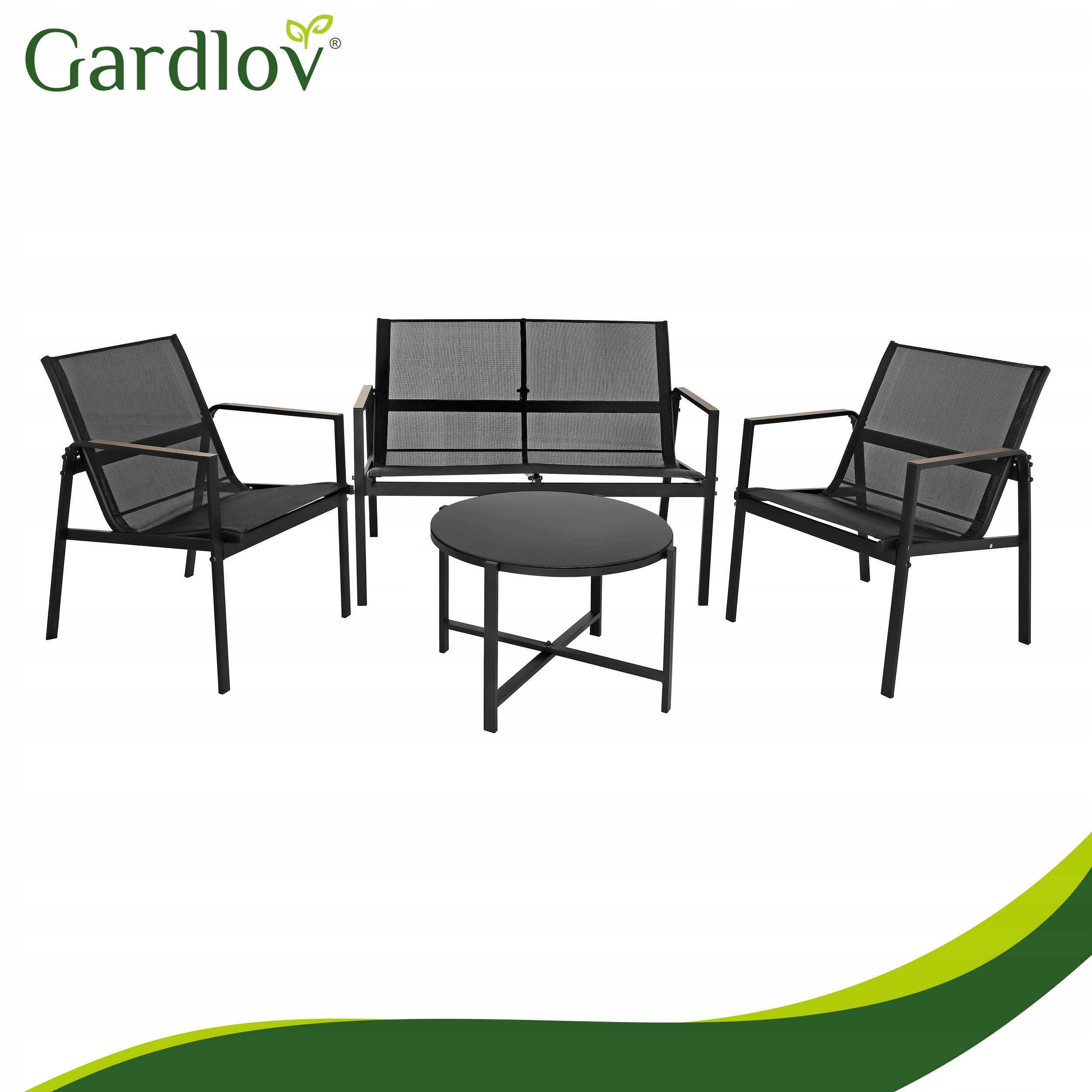 Garden Furniture Set for Balcony Terrace Table Chairs Sofa Line Meble Ogrodowe Zestaw Mebli do Ogrodu