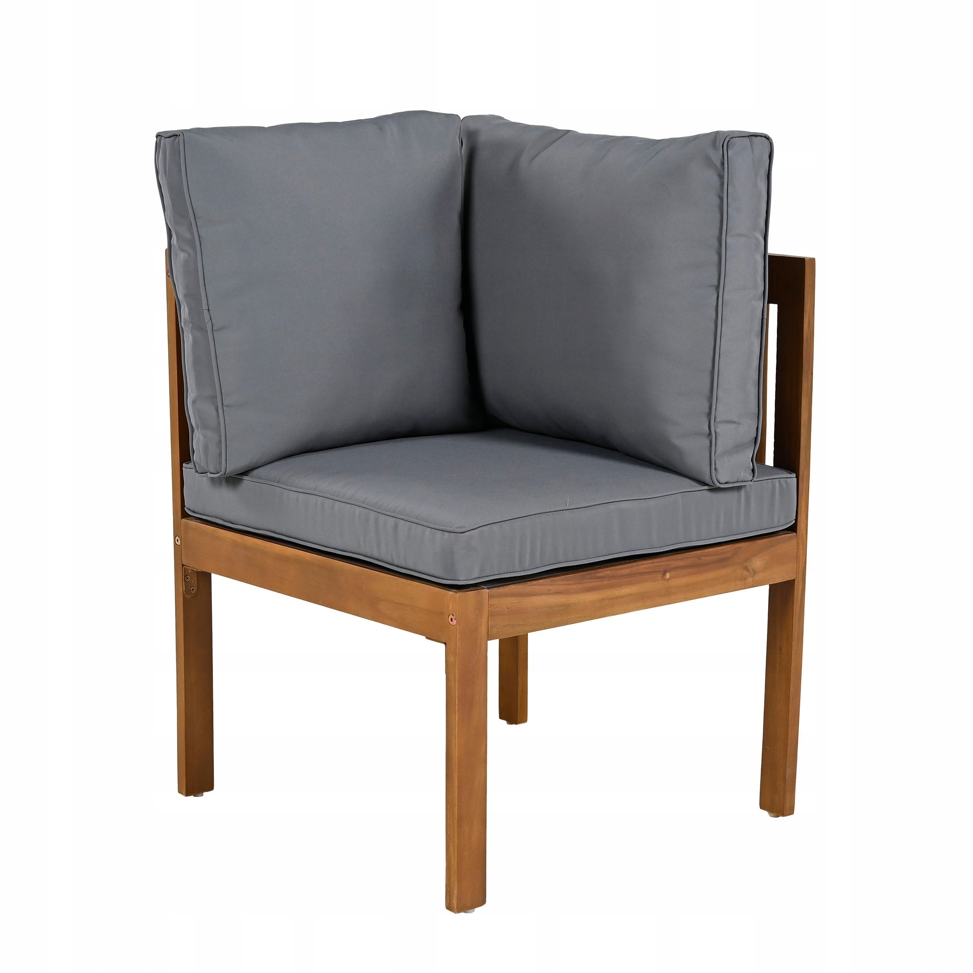 Garden Furniture Sets Corner Sofa + Coffee Table Acacia Braided Rope Manufacturer Arhatreya