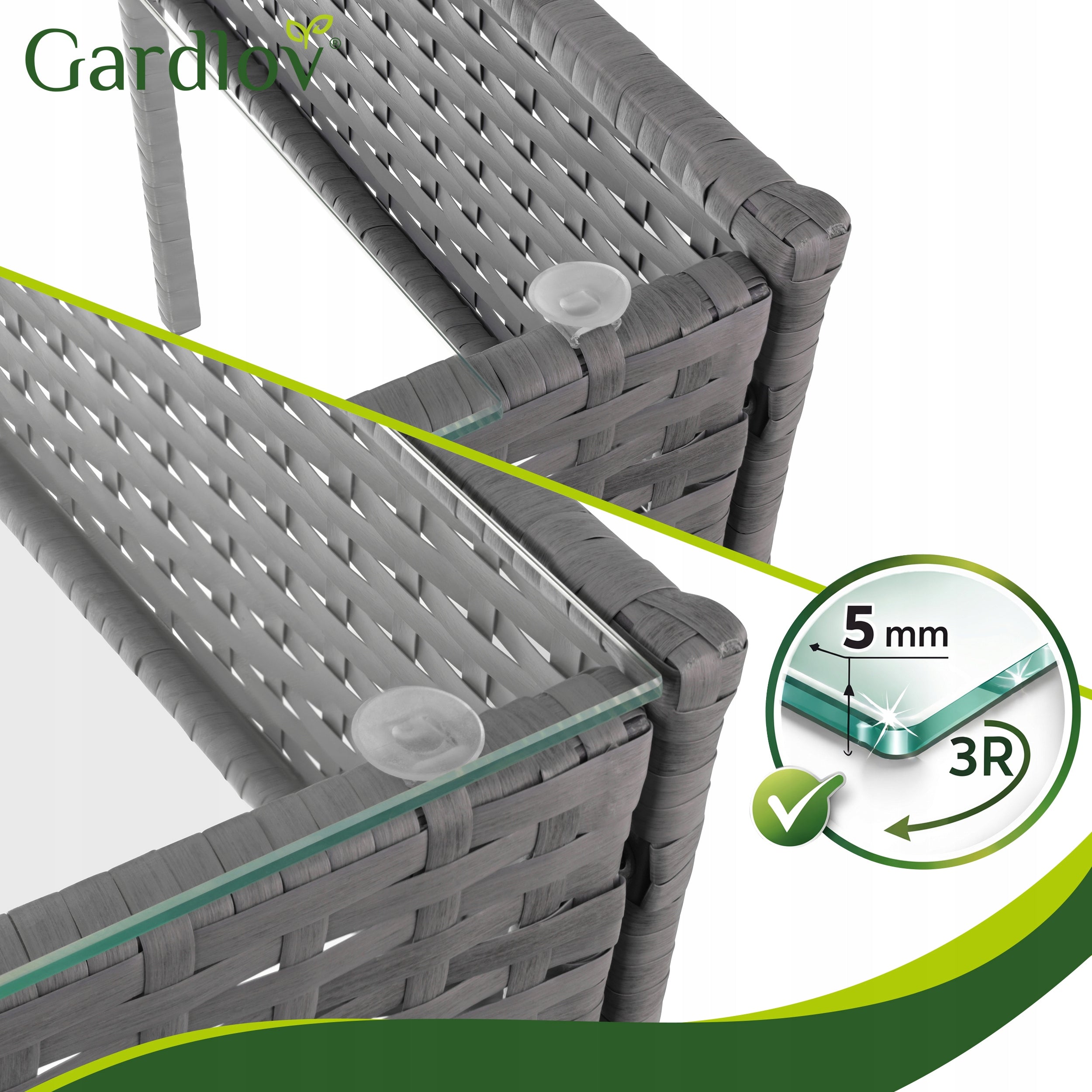 Garden Furniture Technorattan Garden Furniture Set for Terrace Table Sofa Manufacturer Iso Trade