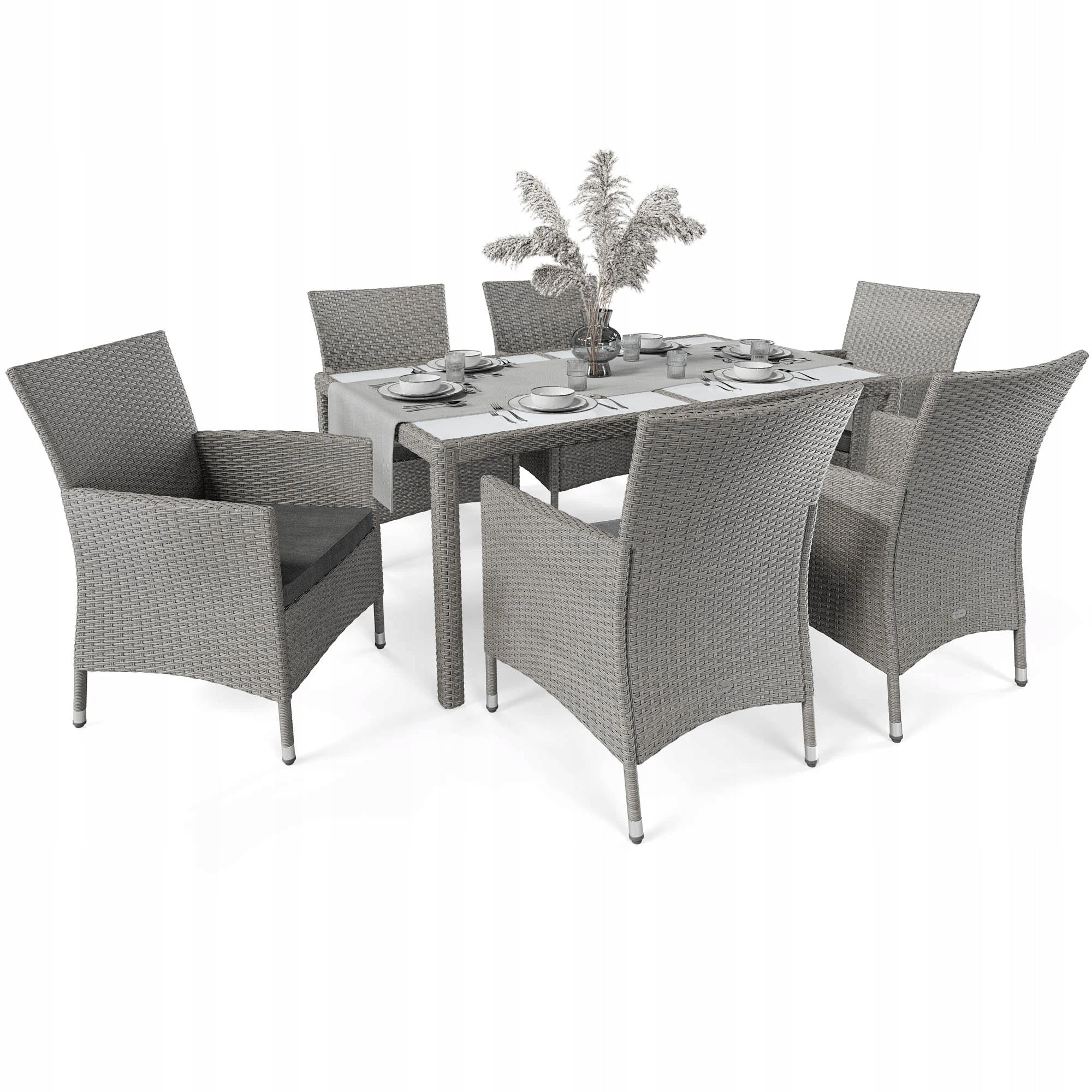 Garden Furniture di volio Technoratan Set Table+Fotels Furniture Set Terrace