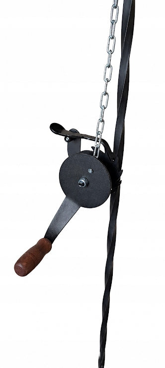 Garden GRILL FORGED tripod 190cm+GRATE CRANK 60cm+FIREPLACE+BOILER 14L Manufacturer code KWARTMET-0236