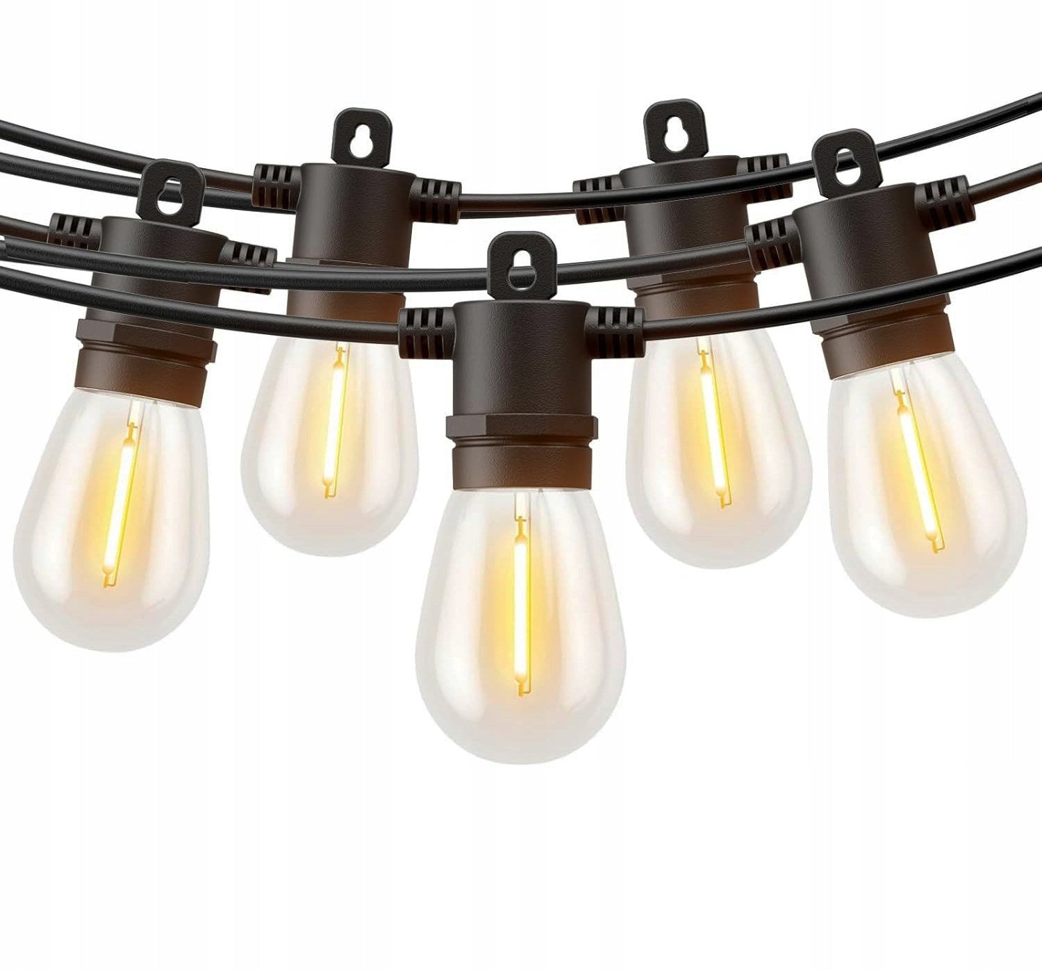 Garden Garland Light 10m + 10x LED Bulb E27 + Waterproof Cord EAN (GTIN) 5903796194272