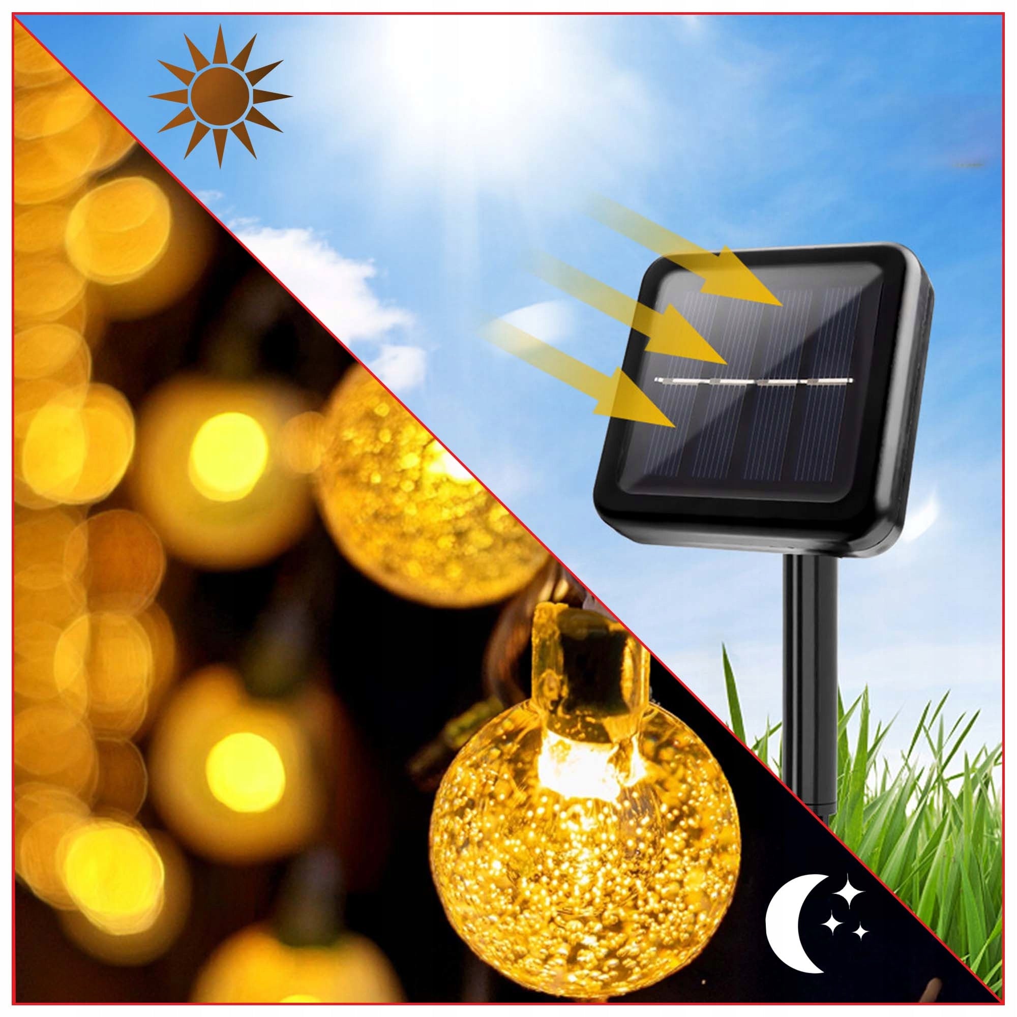 Garden Garland Solar Outdoor Garden Lights 11,6m 100 LED Balls Manufacturer code Lampa Solarna LSOL-039
