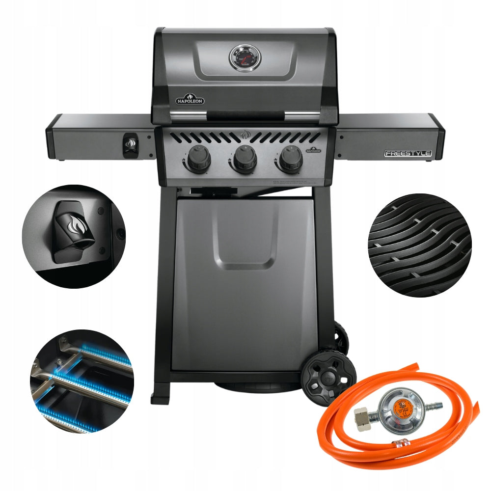 Garden Gas Grill for Garden Napoleon Freestyle 365 12kW Graphite