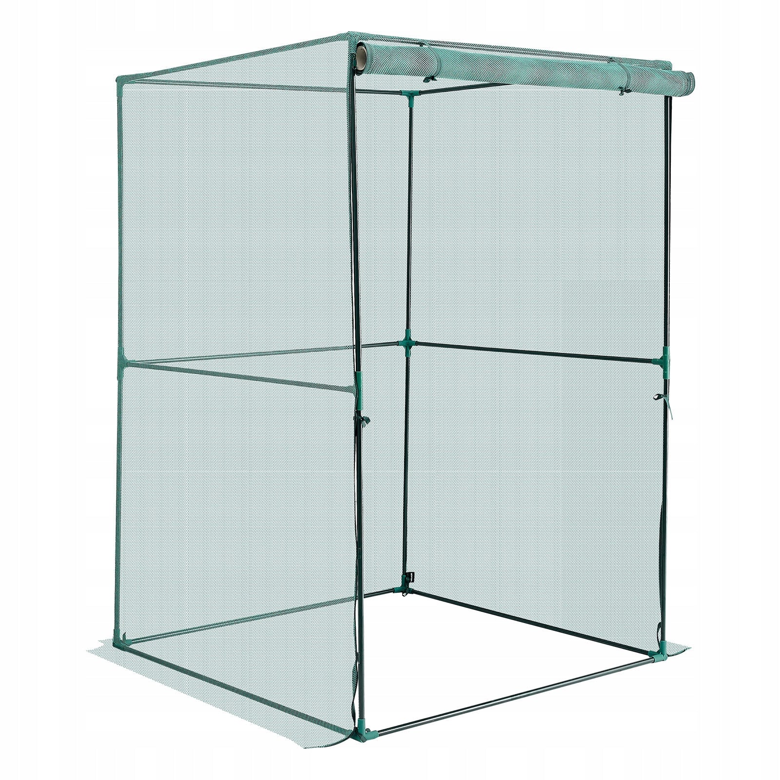 Garden Greenhouse 120x120x180CM Easy Installation With Retractable Door For Slider
