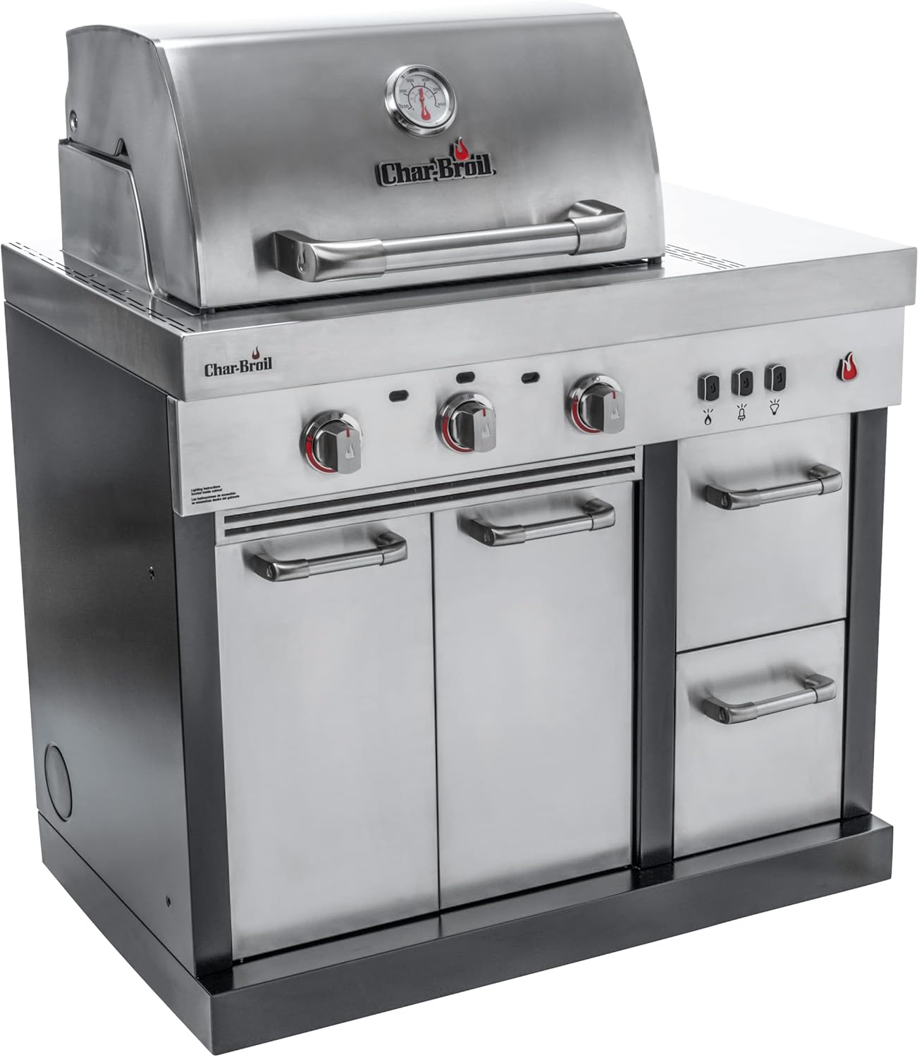 Garden Grill Gas Garden Kitchen Modular Char-Broil Sink Steel 6kW Packaging status original