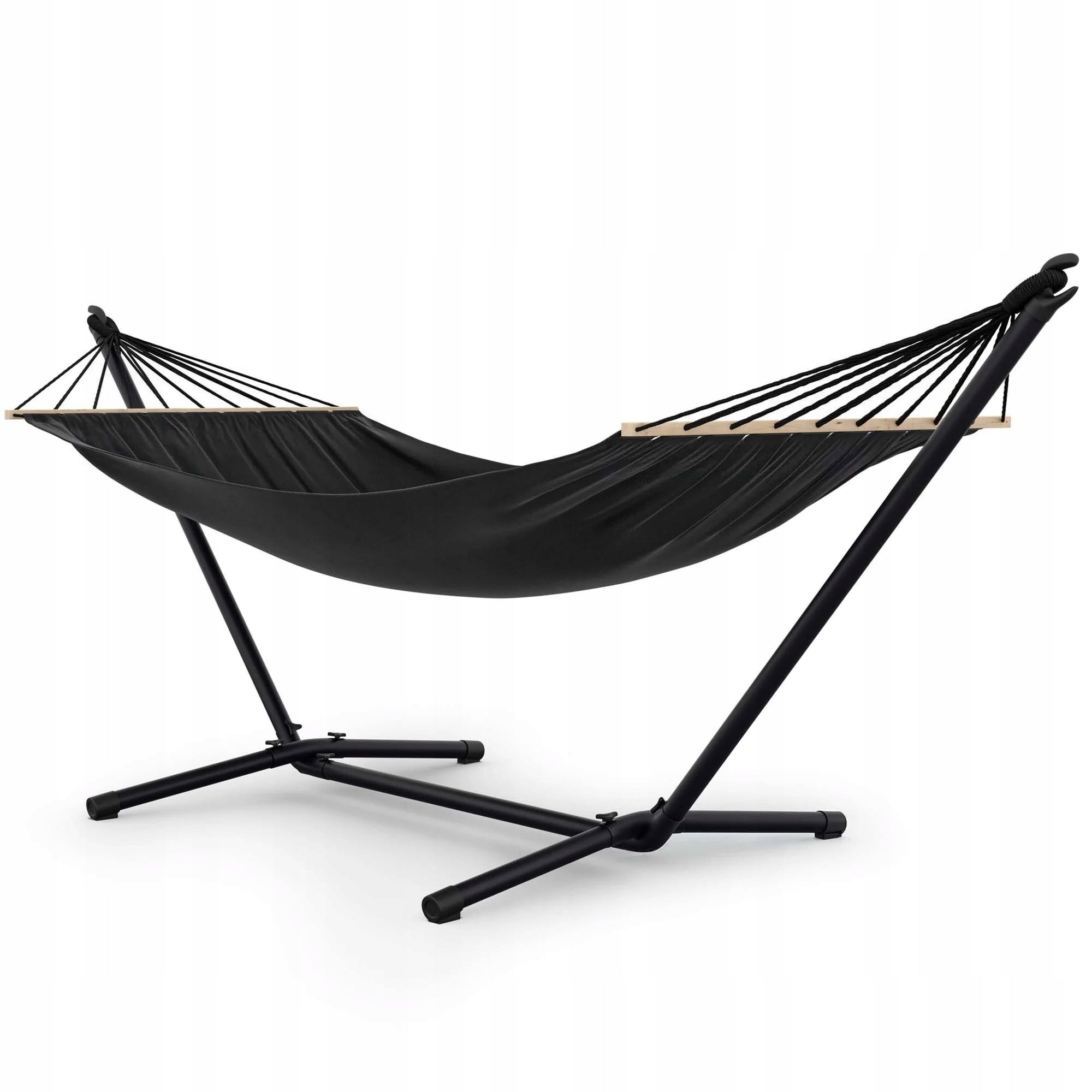 Garden Hammock with Frame and Bar Strong Hammock Frame up to 120 kg