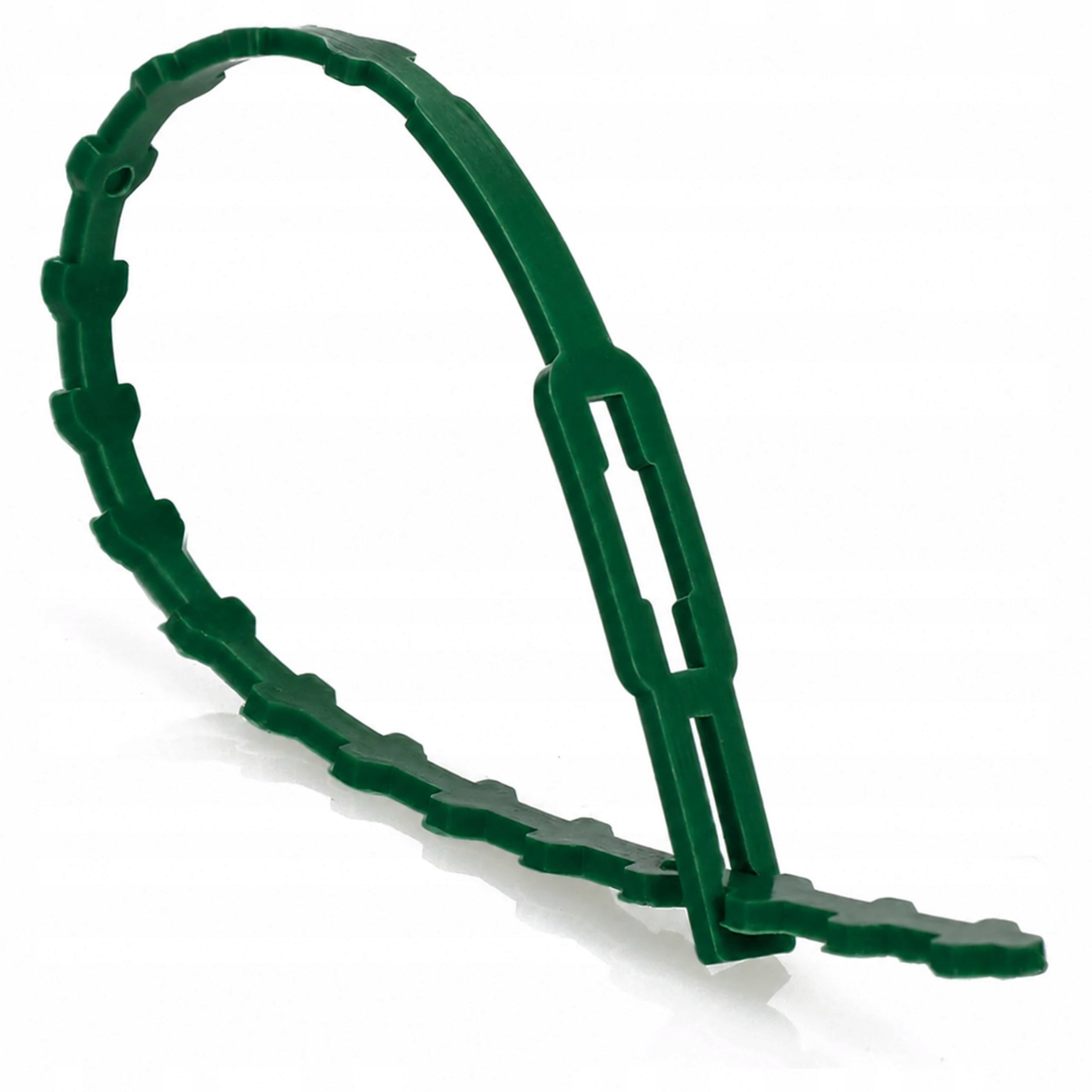 Garden Headbands 100pcs Clamp for Climbing Flower Plants Adjustable 23cm Manufacturer code OPASKI DO GAŁĘZI KWIATÓW ROŚLIN TYCZEK PALIKI