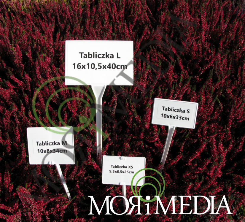Garden Label Plates for Flower Plants S Product height 40 cm