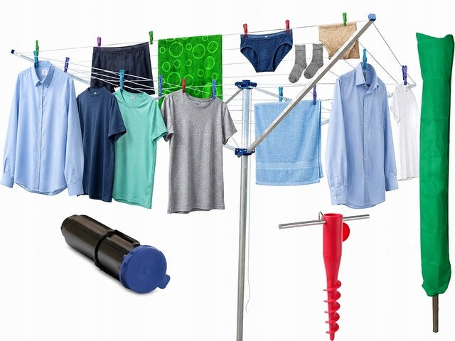 Garden Laundry Dryer 50m | Metal Fittings | Anchors Cover Manufacturer code 1101