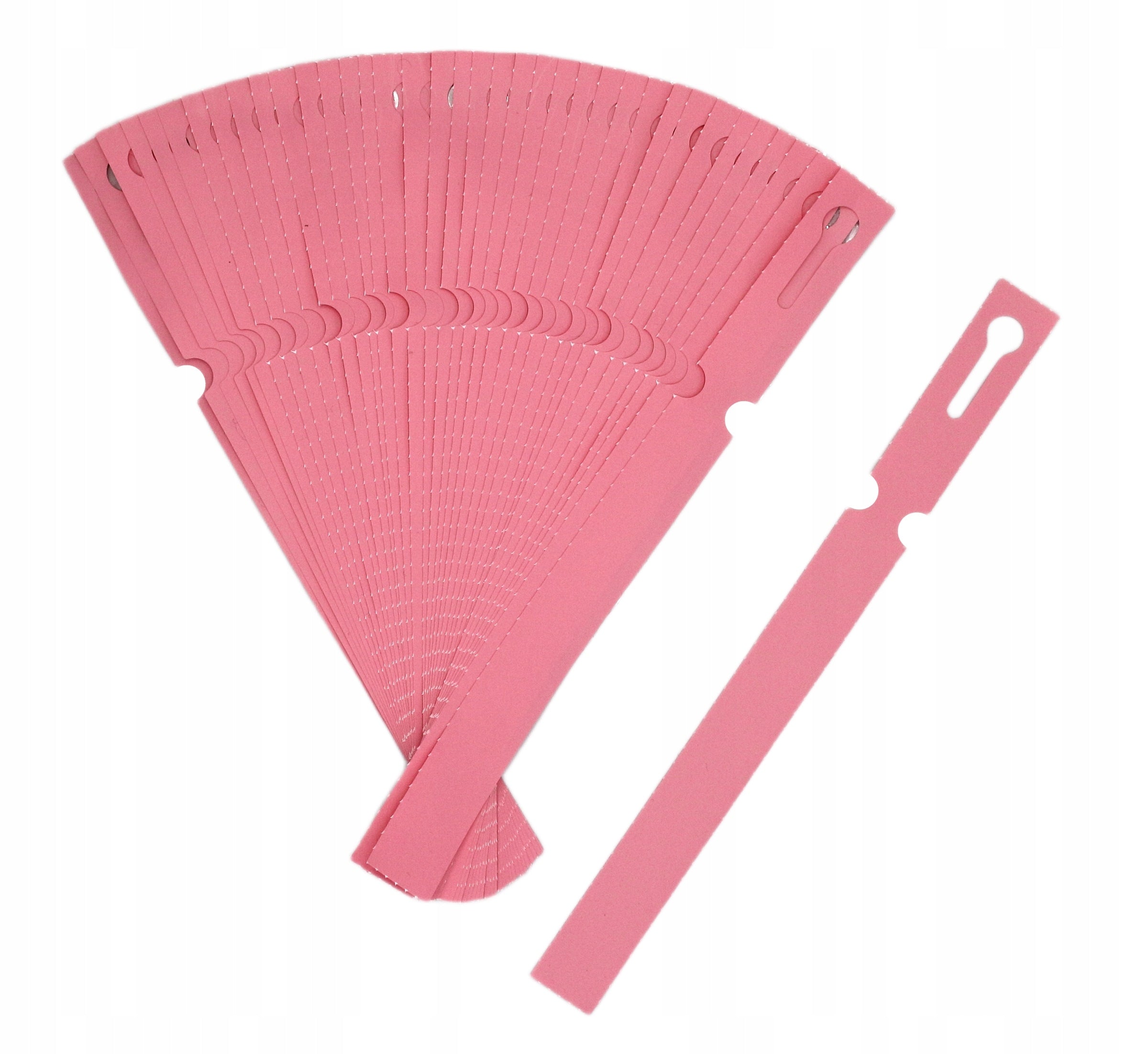 Garden/Orchard Loop Labels PINK 200x17mm(17x200) 100pcs