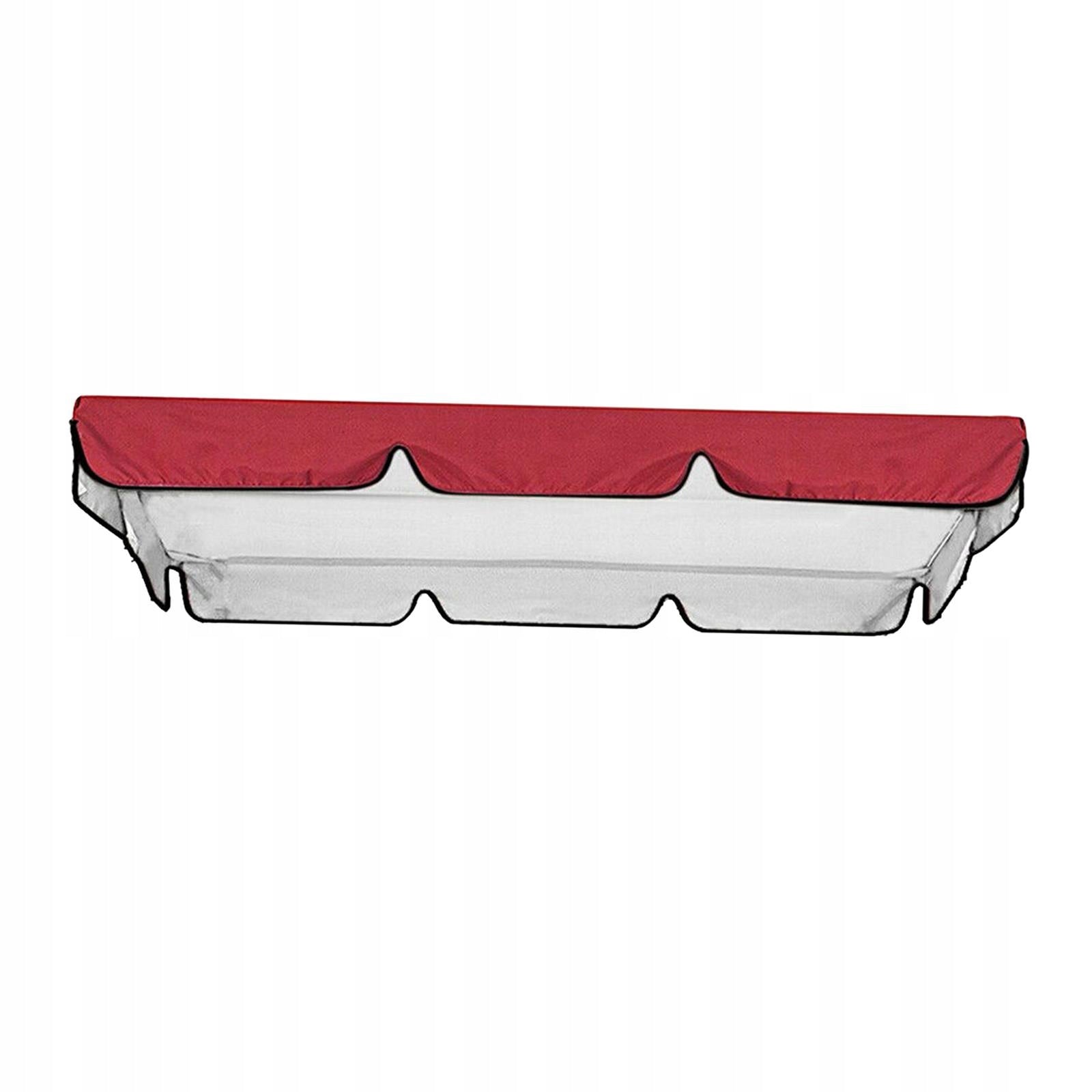 Garden Patio 3 Seat Cover Red 164x114x15cm