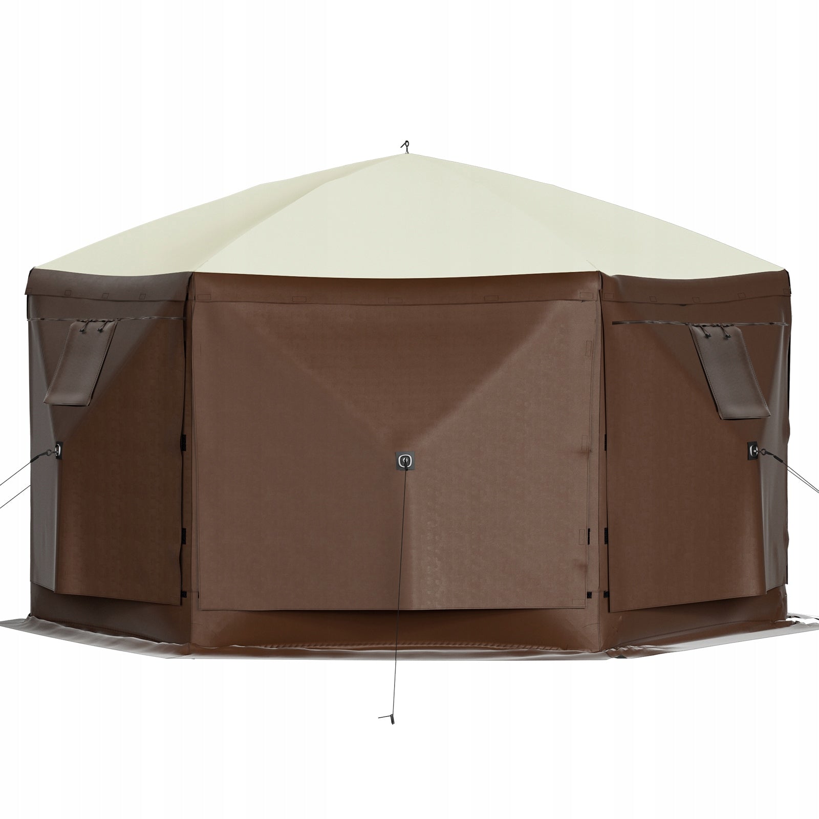 Garden Pavilion 3,05x3,05M 6-Sided 8 People With Portable Carrying Bag Length 1.5 m
