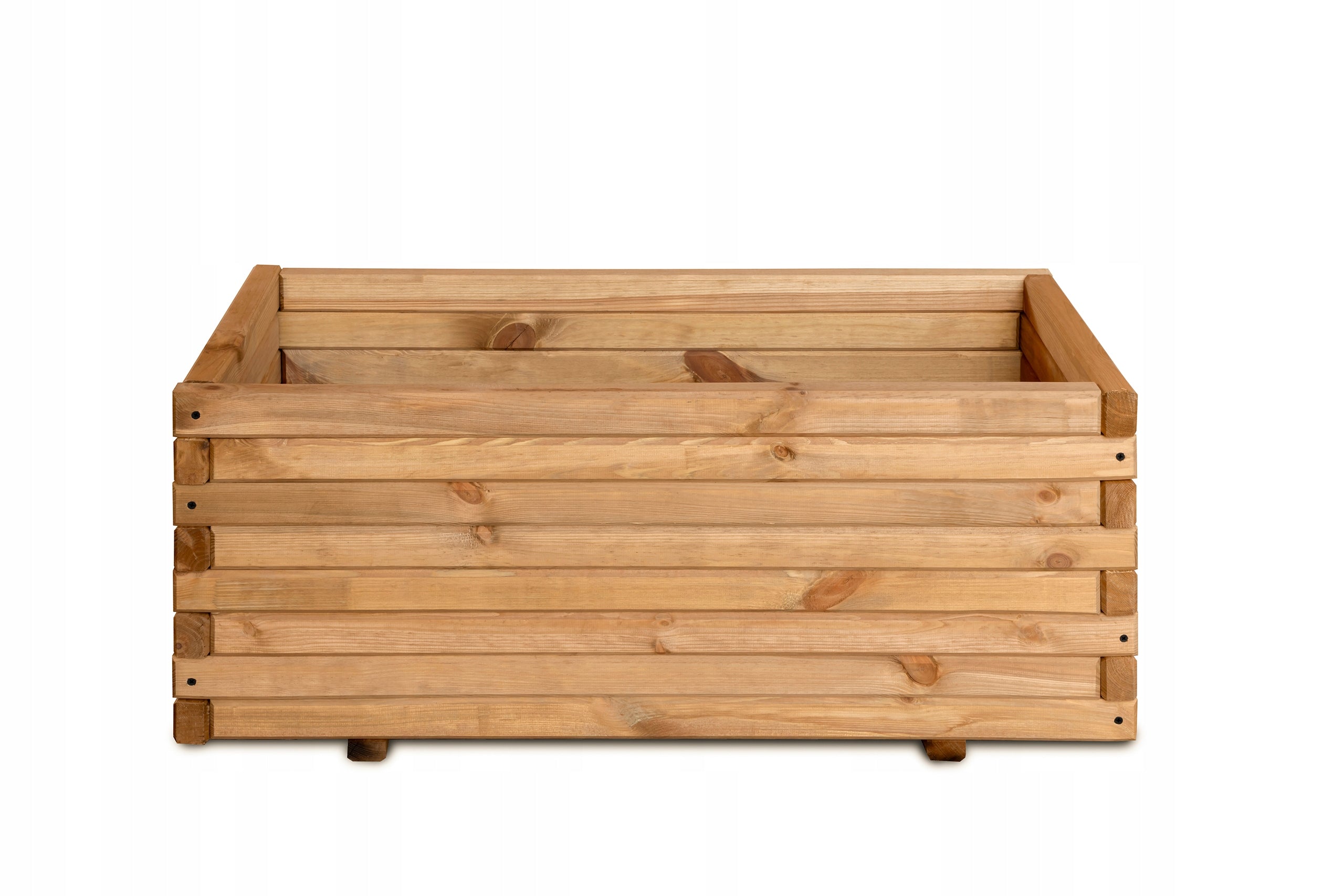Garden Planter Wooden Solid Brown Terra 70x40x40 cm Thickness 3.5 cm Brand no brand