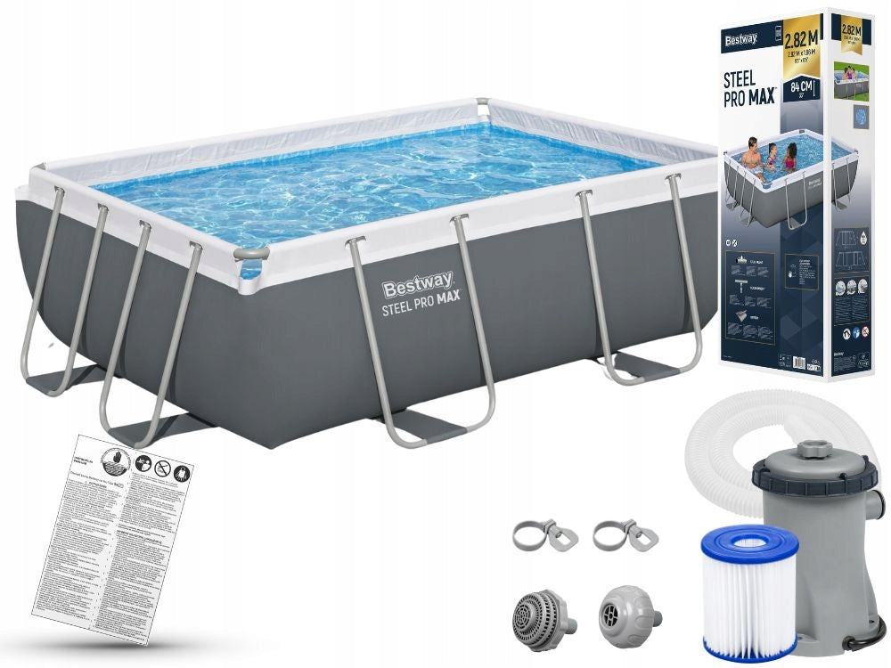 Garden Pool 282x196x84 Framed with Pump Bestway 56629 MODEL 2026