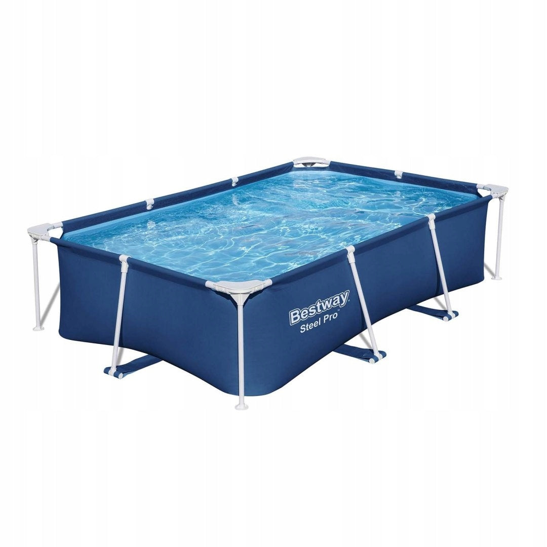 Garden Pool Framed 259 X 170 X 61 Cm Bestway 56403n Volume 2300 l
