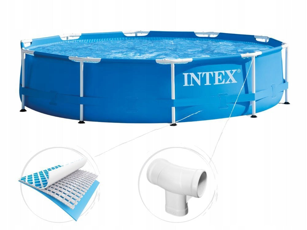 Garden Pool Framed 305x76 with Pump Intex 28202 MODEL 2026 Height 76 cm