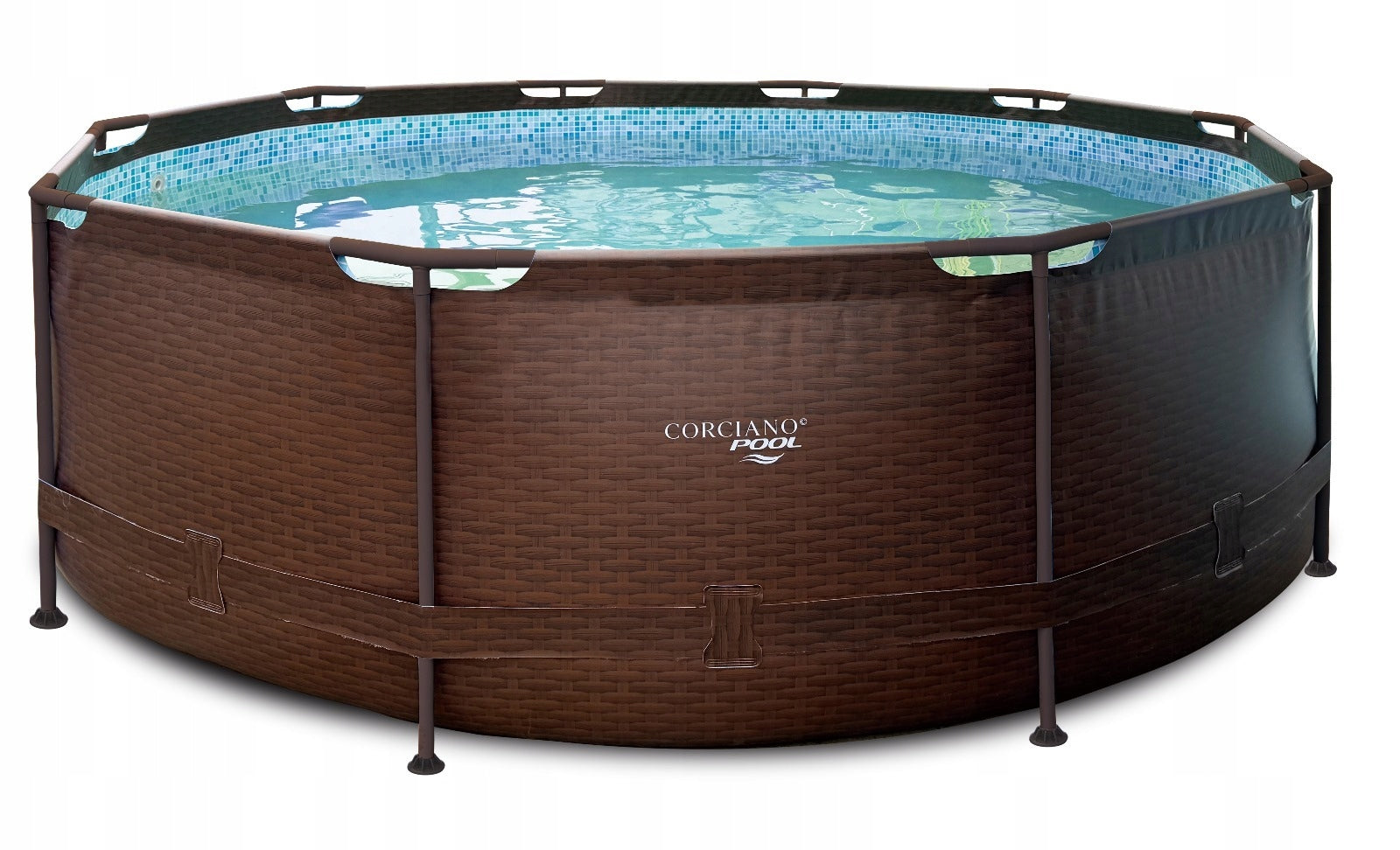 Garden Pool Framed 360 x 100cm Corciano Ladder Pump Manufacturer code Corciano