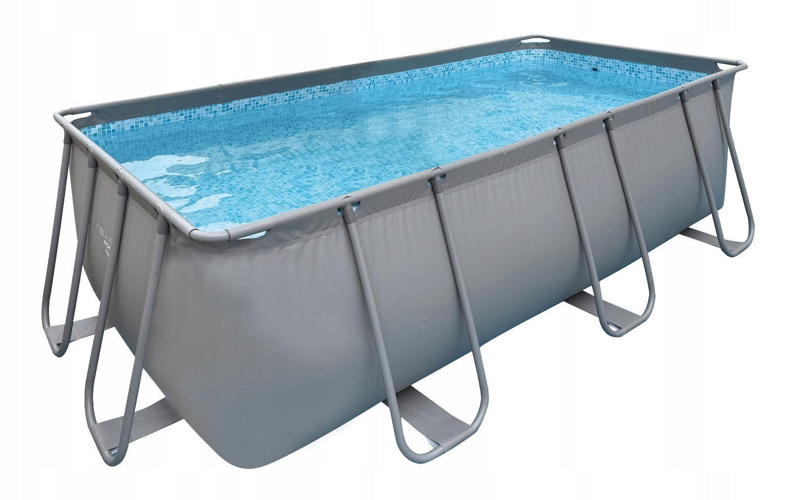 Garden Pool Framed 400 x 200 x 99 cm Corciano Ladder Pump Brand no brand