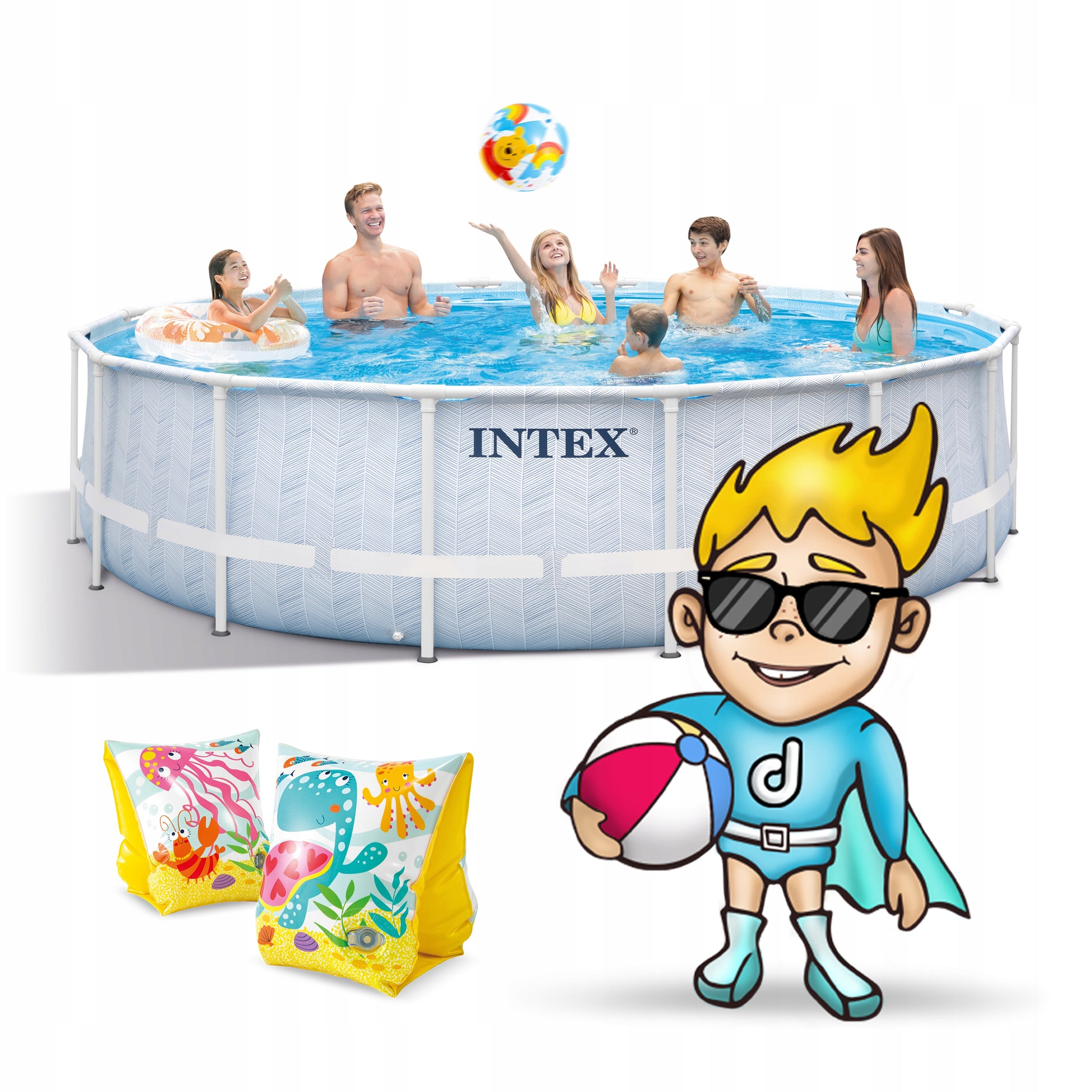 Garden Pool Framed 488x122 with pump Intex 26746 Manufacturer code 26746