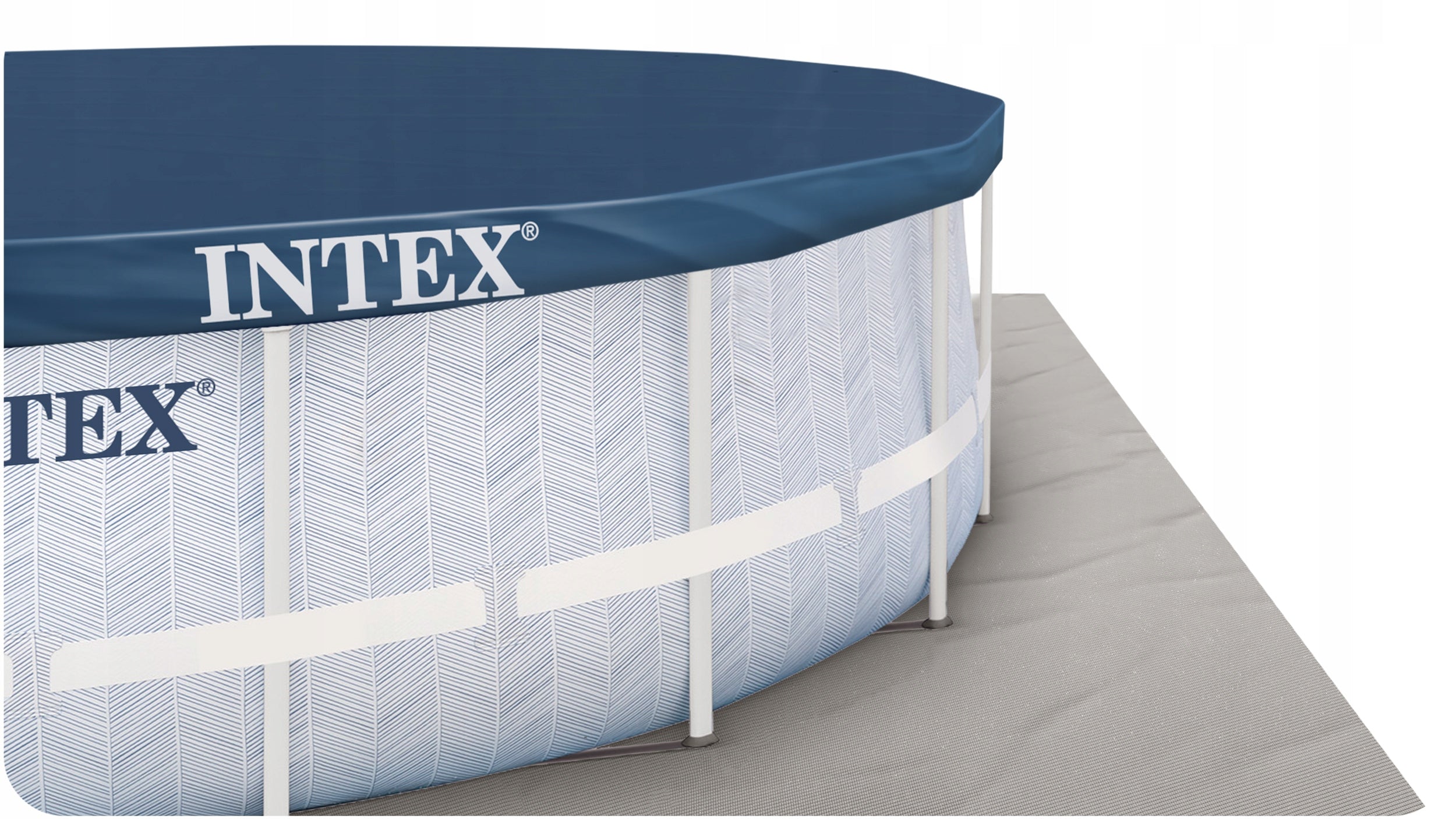 Garden Pool Framed 488x122 with pump Intex 26746 Volume 19156 l