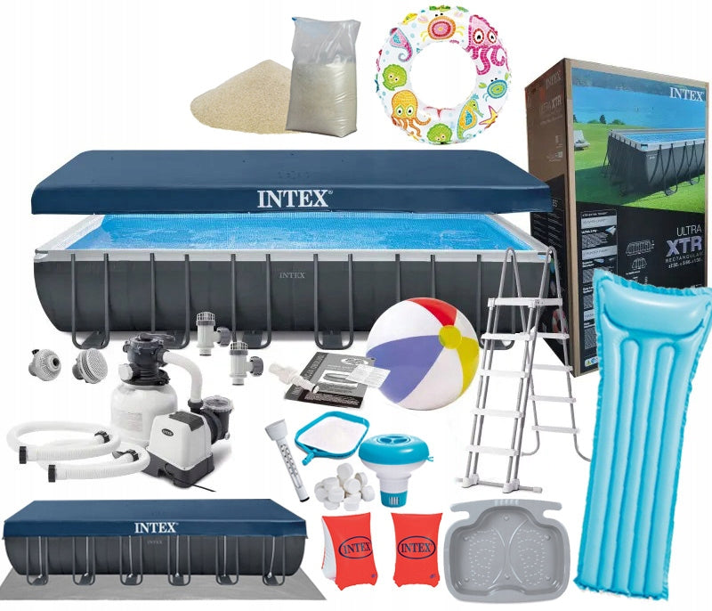 Garden Pool INTEX 26364 Framed 732x366x132 Model2025 Mega Set 17in1