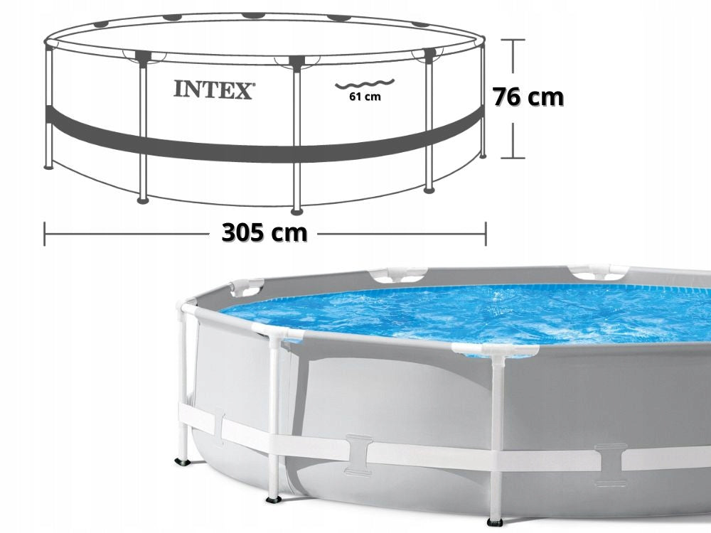 Garden Pool Intex 26702 with Pump 305x76 New2025 Manufacturer code 26702