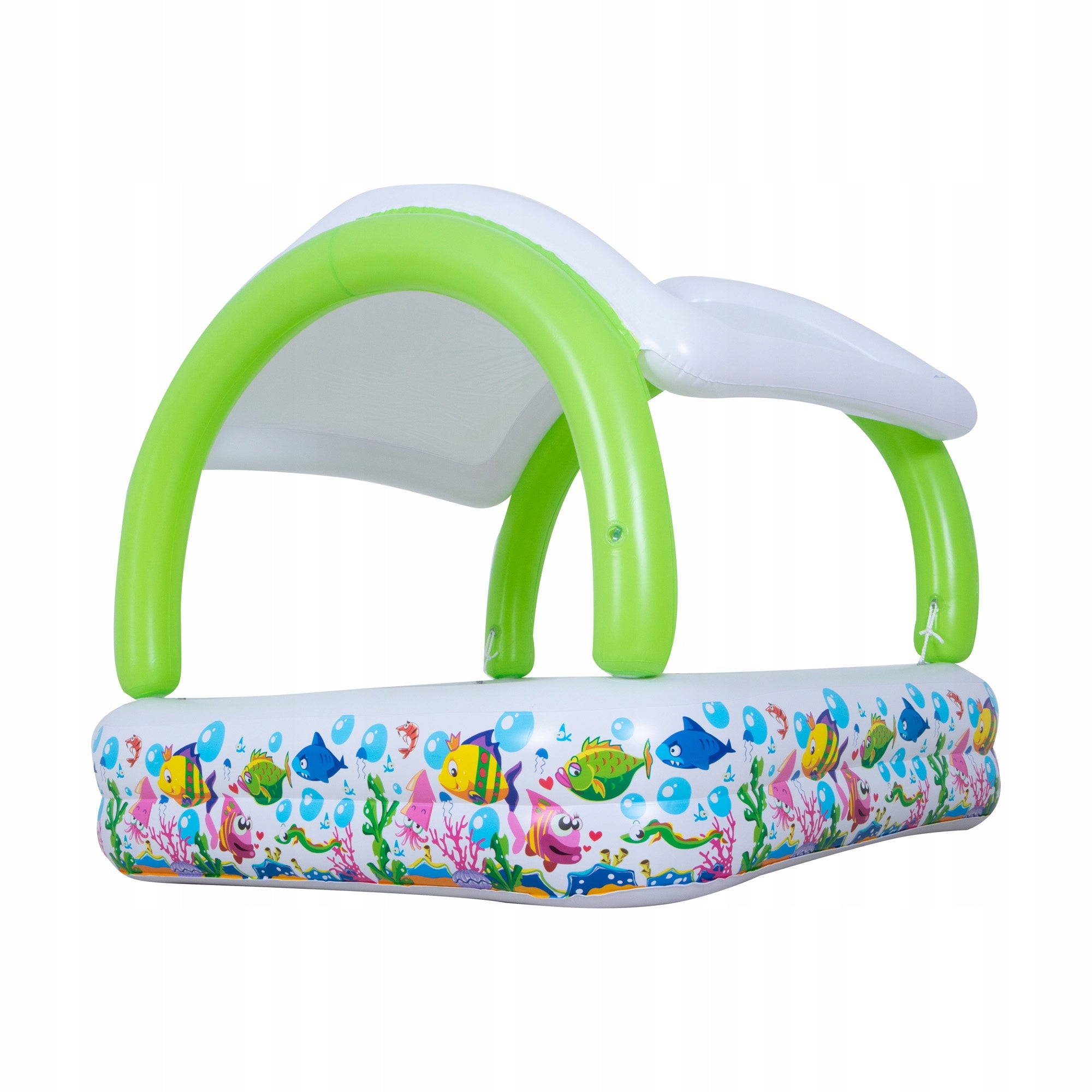 Garden Pool Pumped Inflatable With Canopy For Kids SUNCLUB Brand SunClub