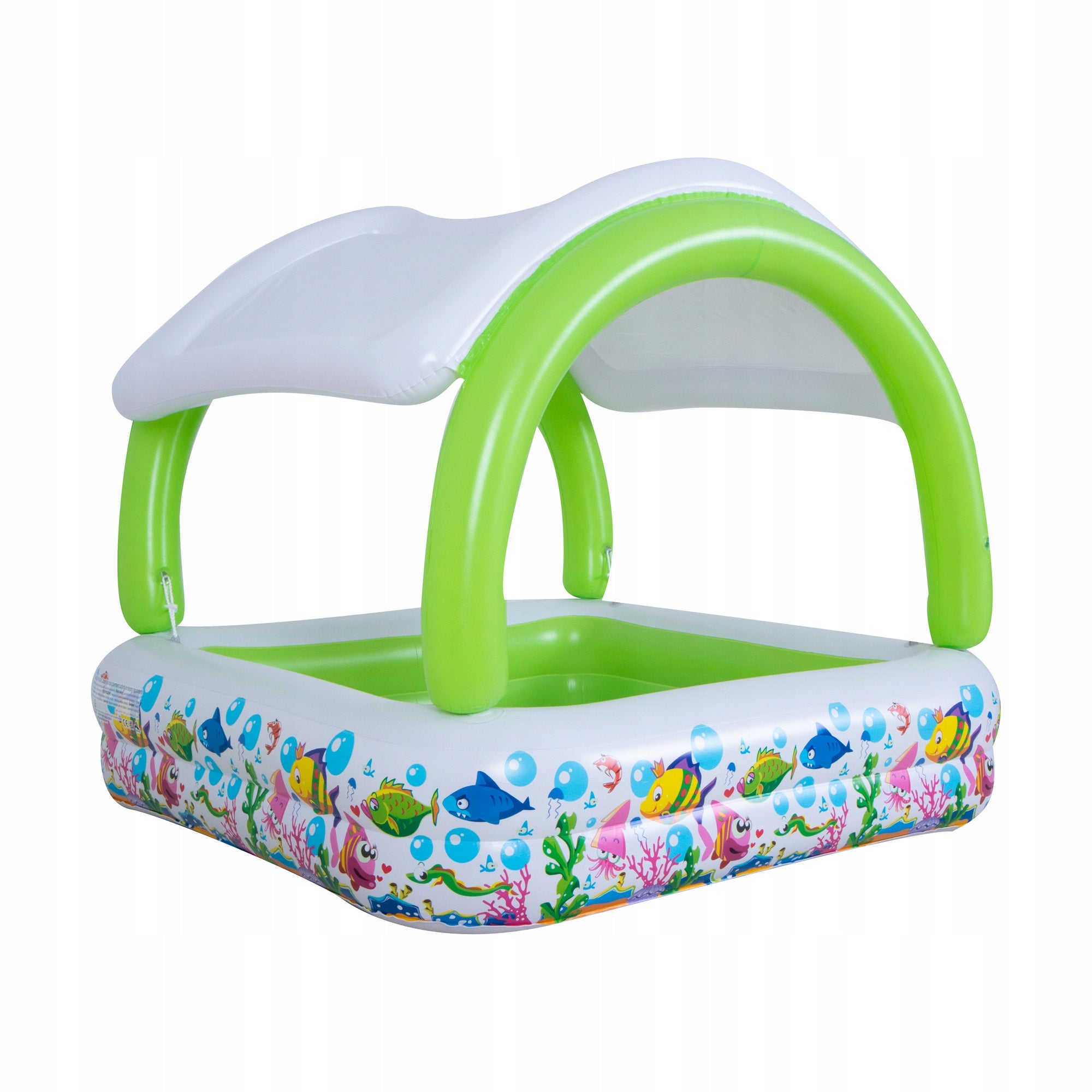 Garden Pool Pumped Inflatable With Canopy For Kids SUNCLUB