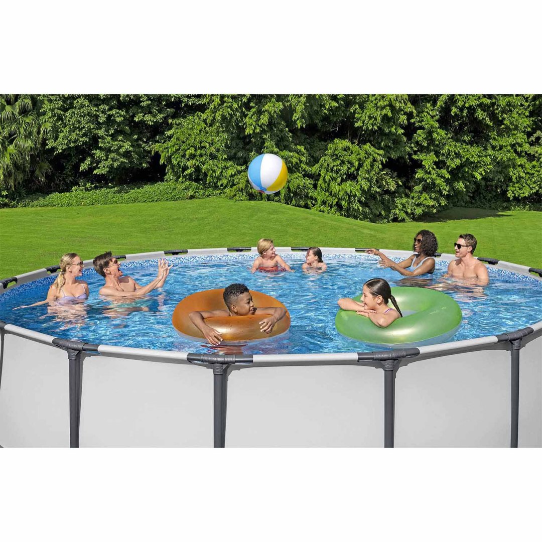 Garden Pool Rack 457 x 122 cm 11in1 Bestway 56438 Kind frame